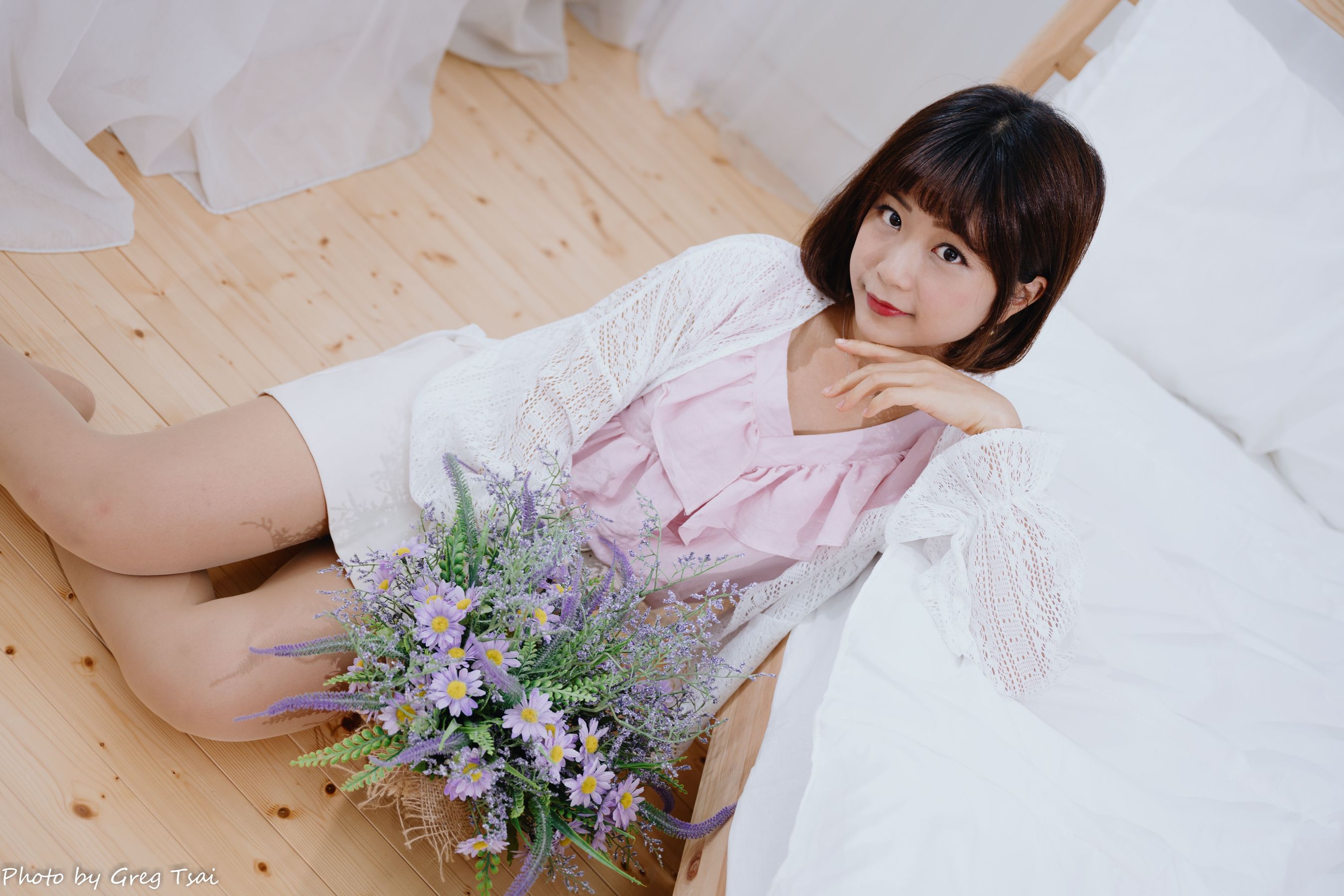 小栗 - 居家包裙肉丝/(72P)