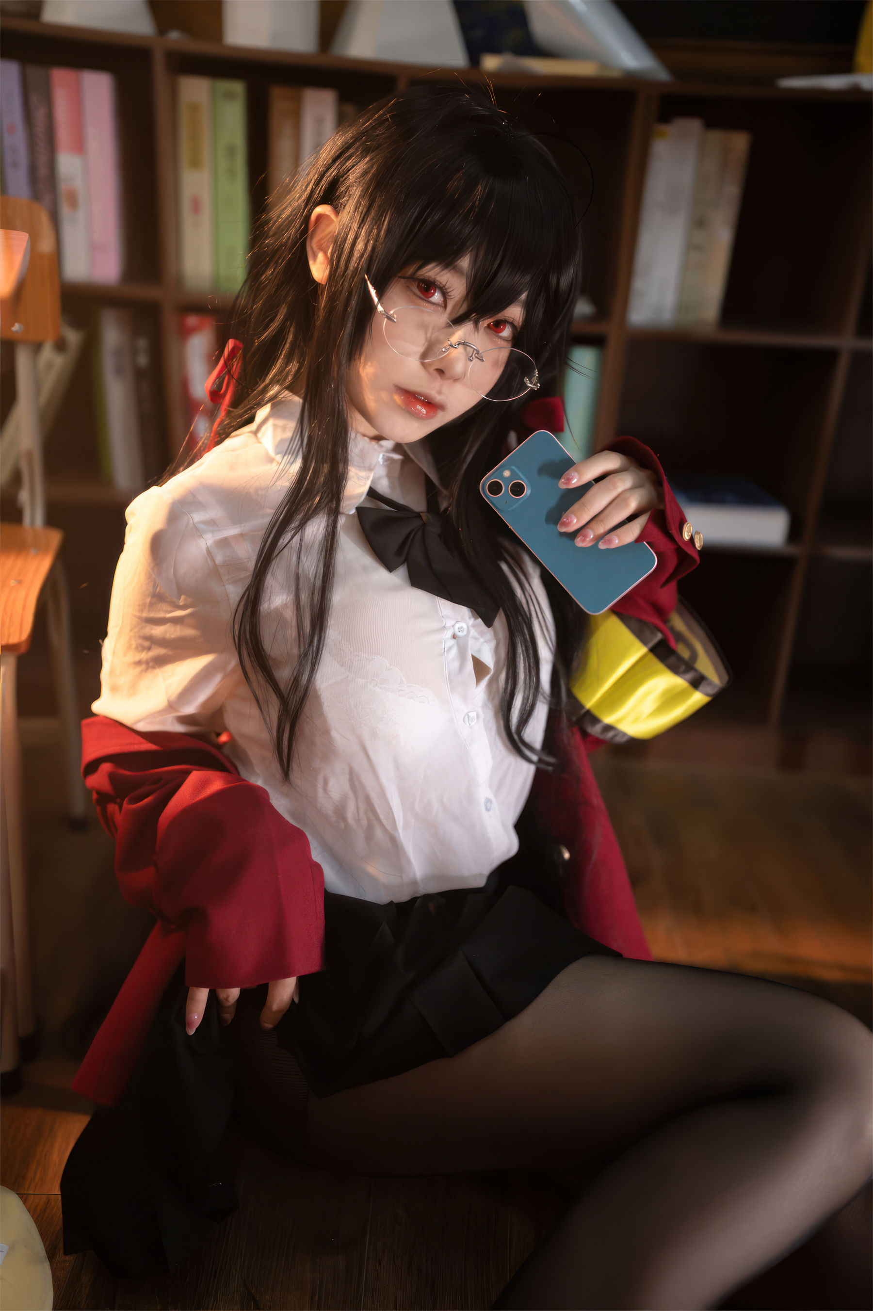 安食Ajiki - 碧蓝航线 大凤 JK/(28P)