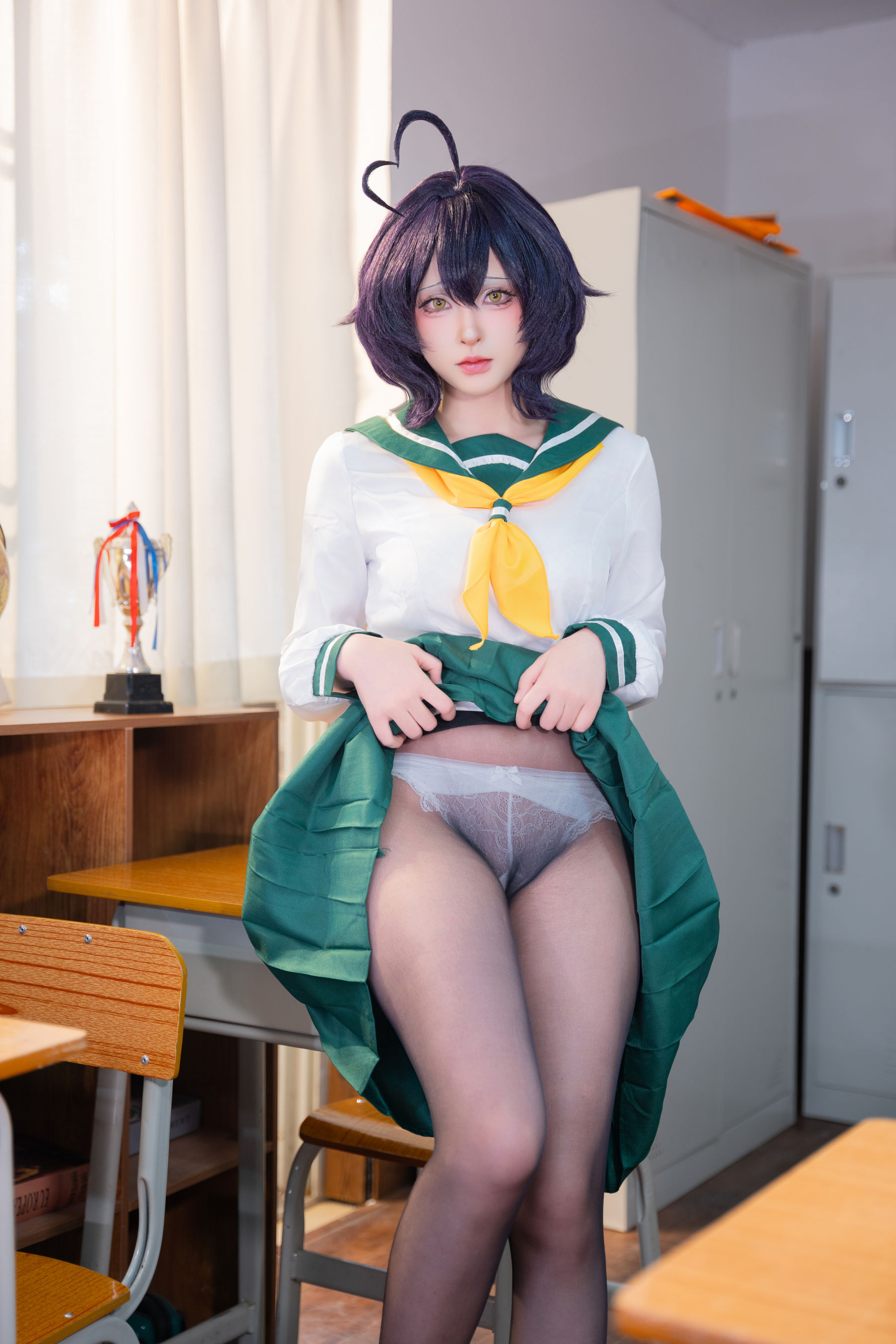 尤物清水由乃 - 憧憬成为魔法少女 柊舞缇娜JK/(81P)