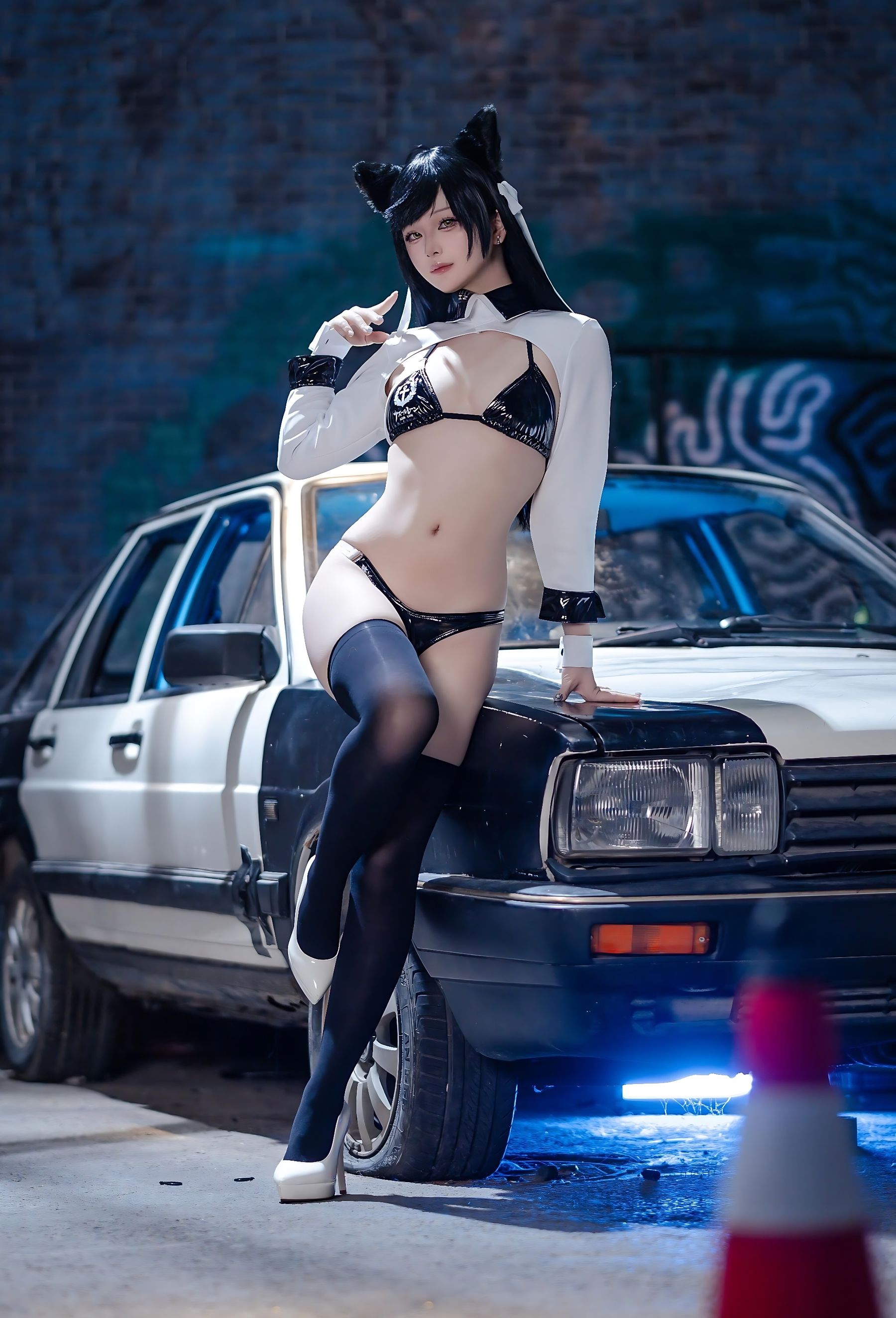 屿鱼 - 碧蓝航线 爱宕赛车服/(91P)