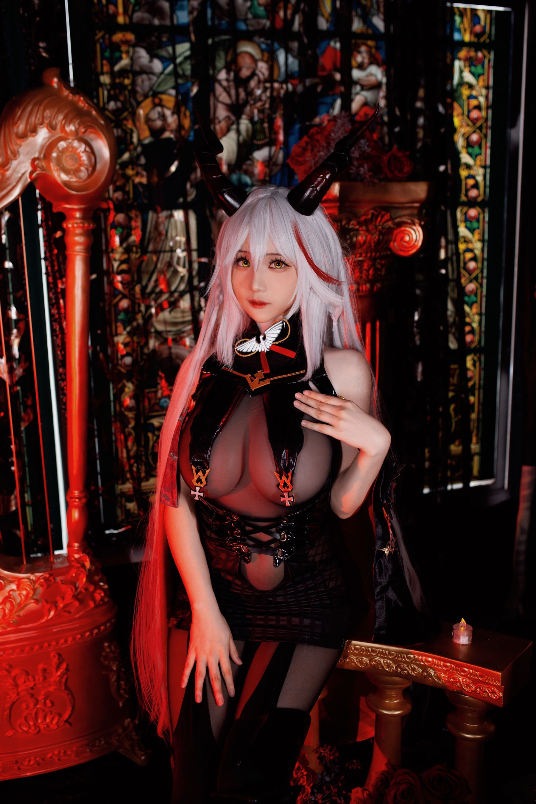 幼愛youmeko - 碧蓝航线 埃吉尔/(17P)