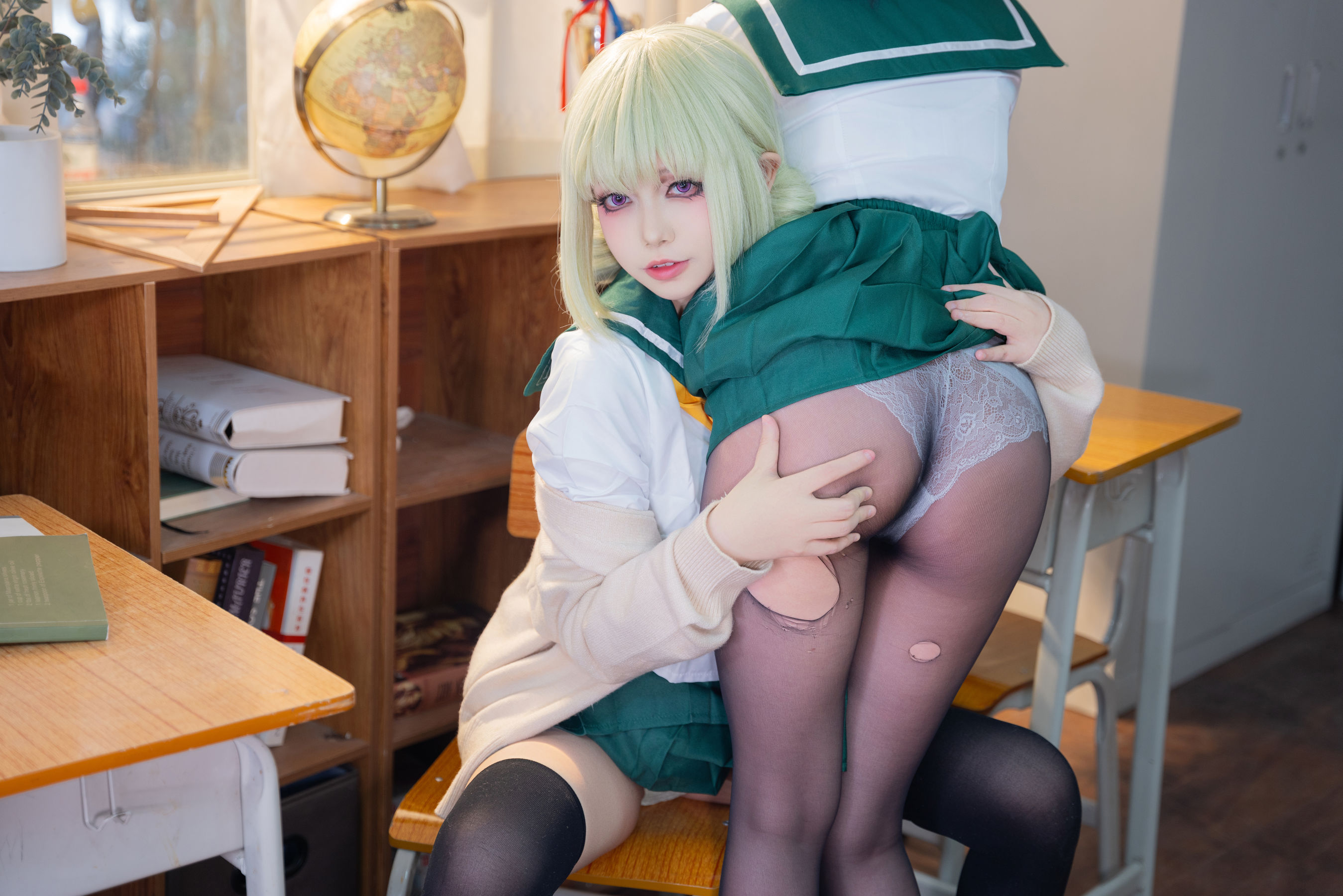 尤物清水由乃 - 憧憬成为魔法少女 柊舞缇娜JK/(81P)