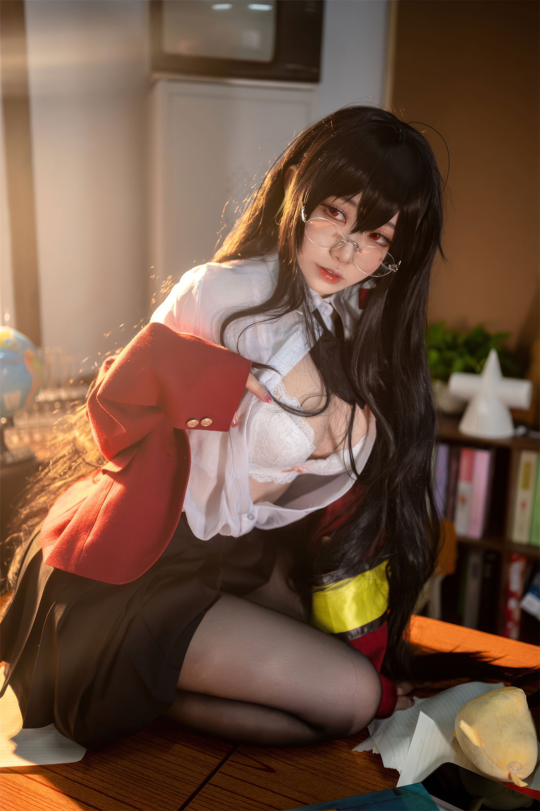 安食Ajiki - 碧蓝航线 大凤 JK/(28P)