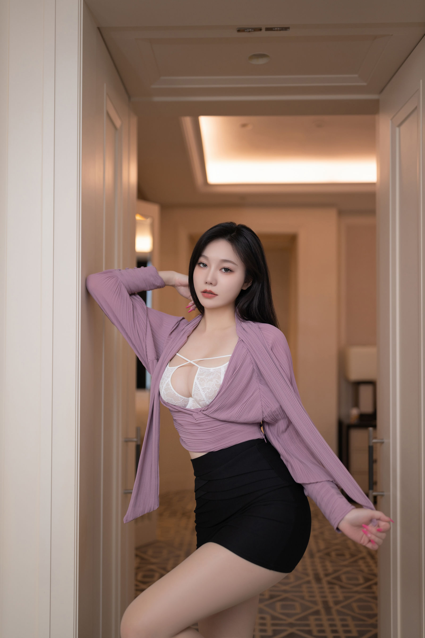 安然 - 紫色风情/(90P)