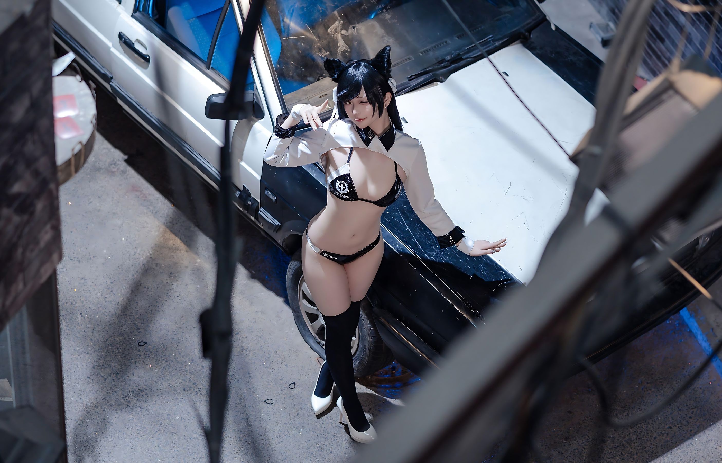 屿鱼 - 碧蓝航线 爱宕赛车服/(91P)