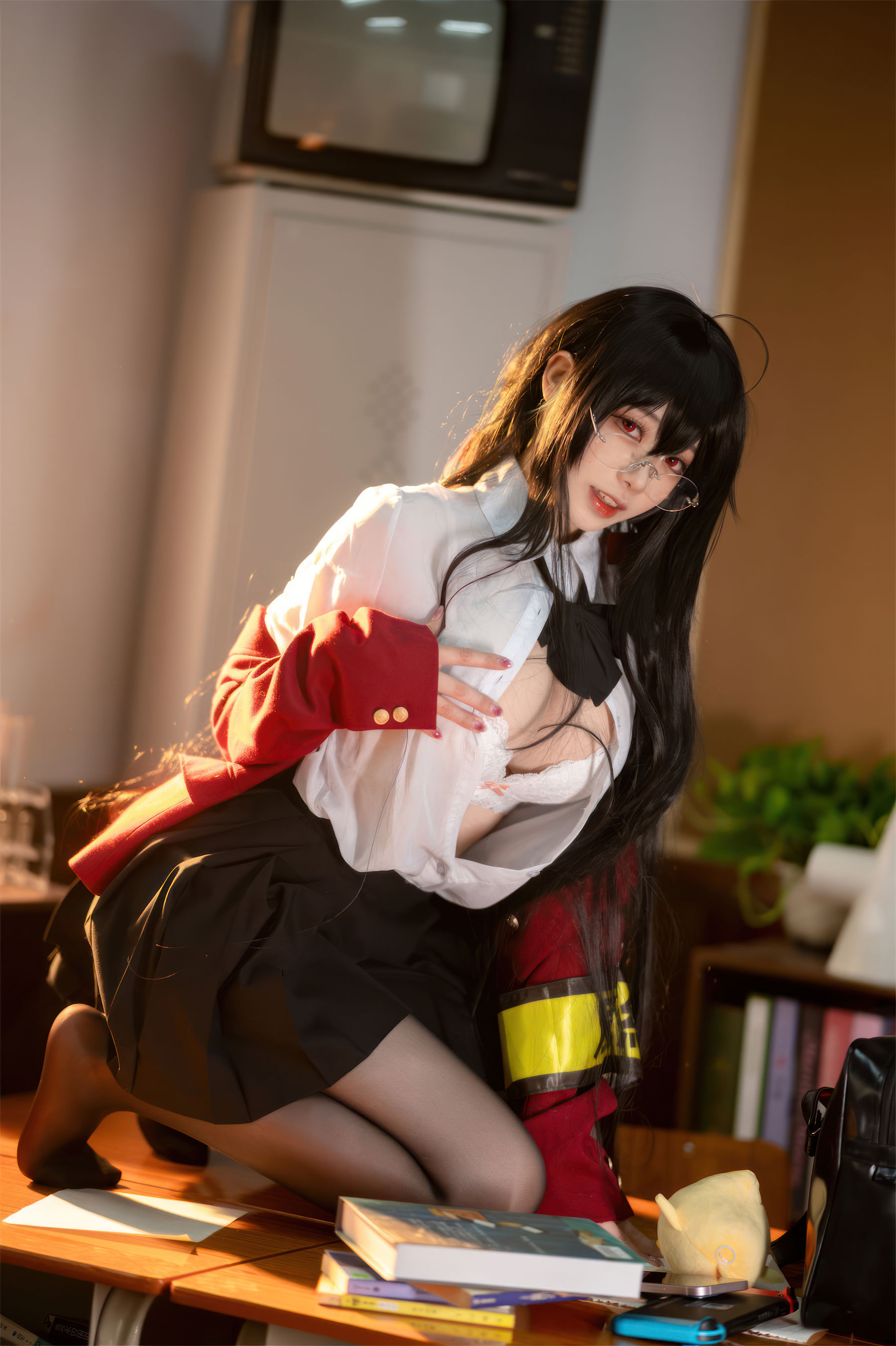 安食Ajiki - 碧蓝航线 大凤 JK/(28P)