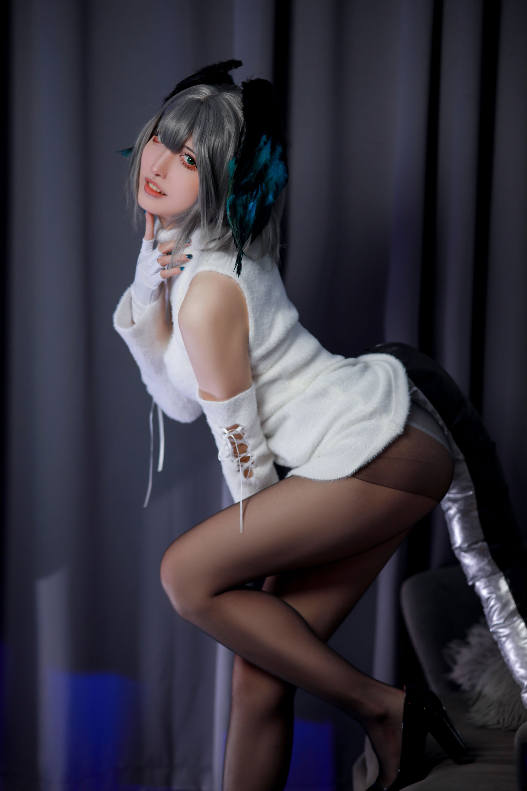 山崎雷纳 - 阿克奈兹霍尔海亚竖毛衣/(40P)