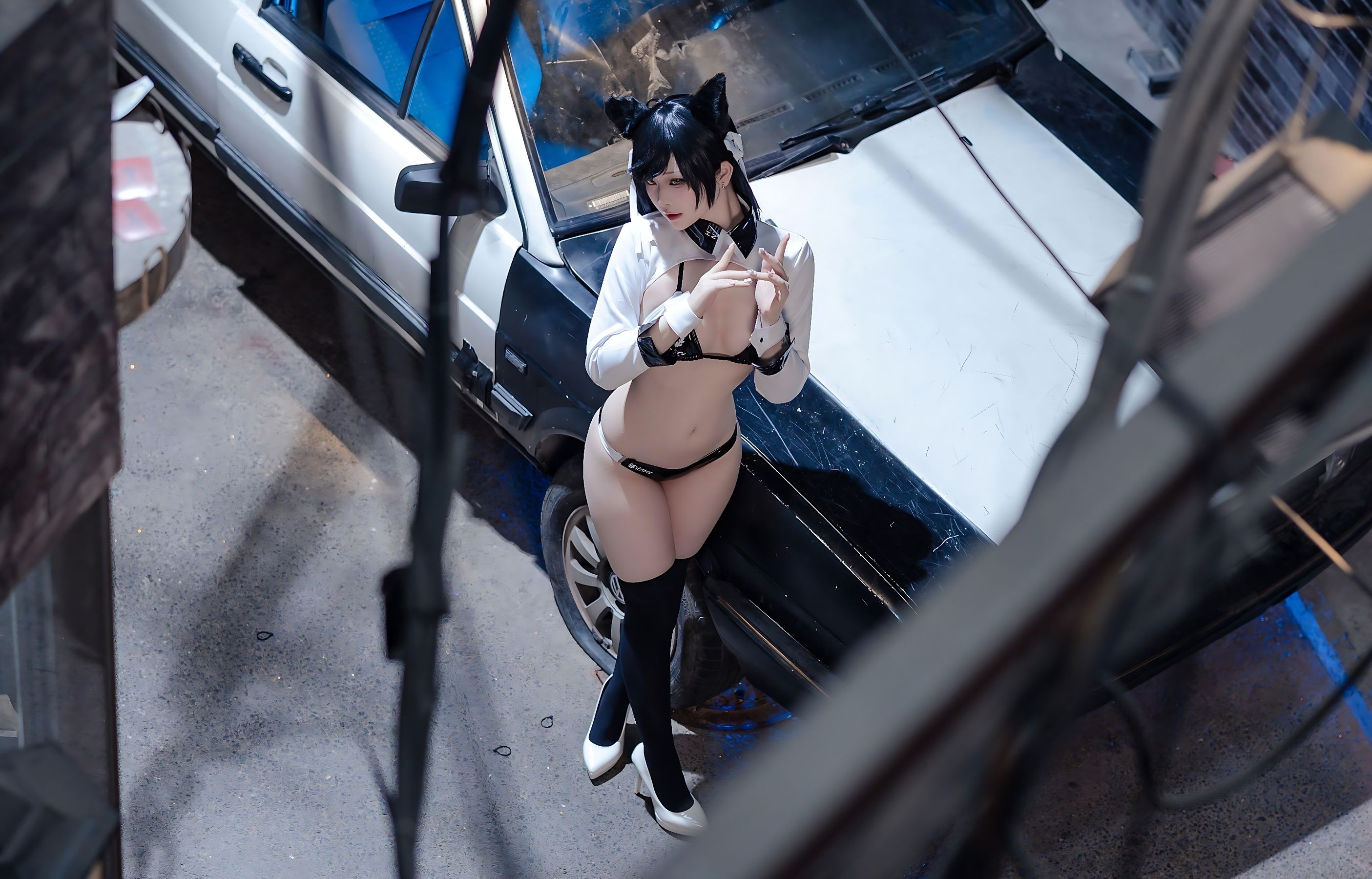 屿鱼 - 碧蓝航线 爱宕赛车服/(91P)