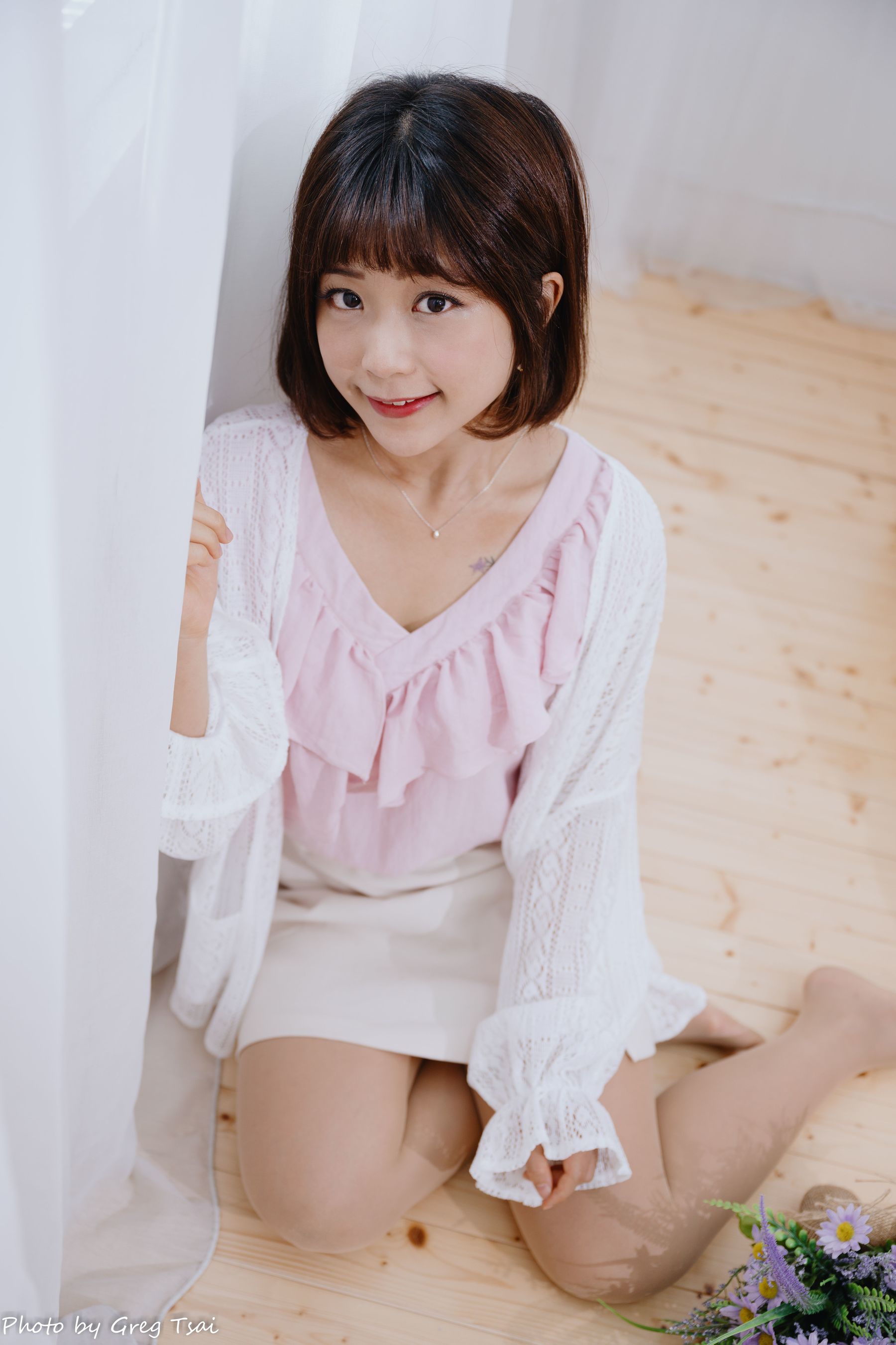 小栗 - 居家包裙肉丝/(72P)