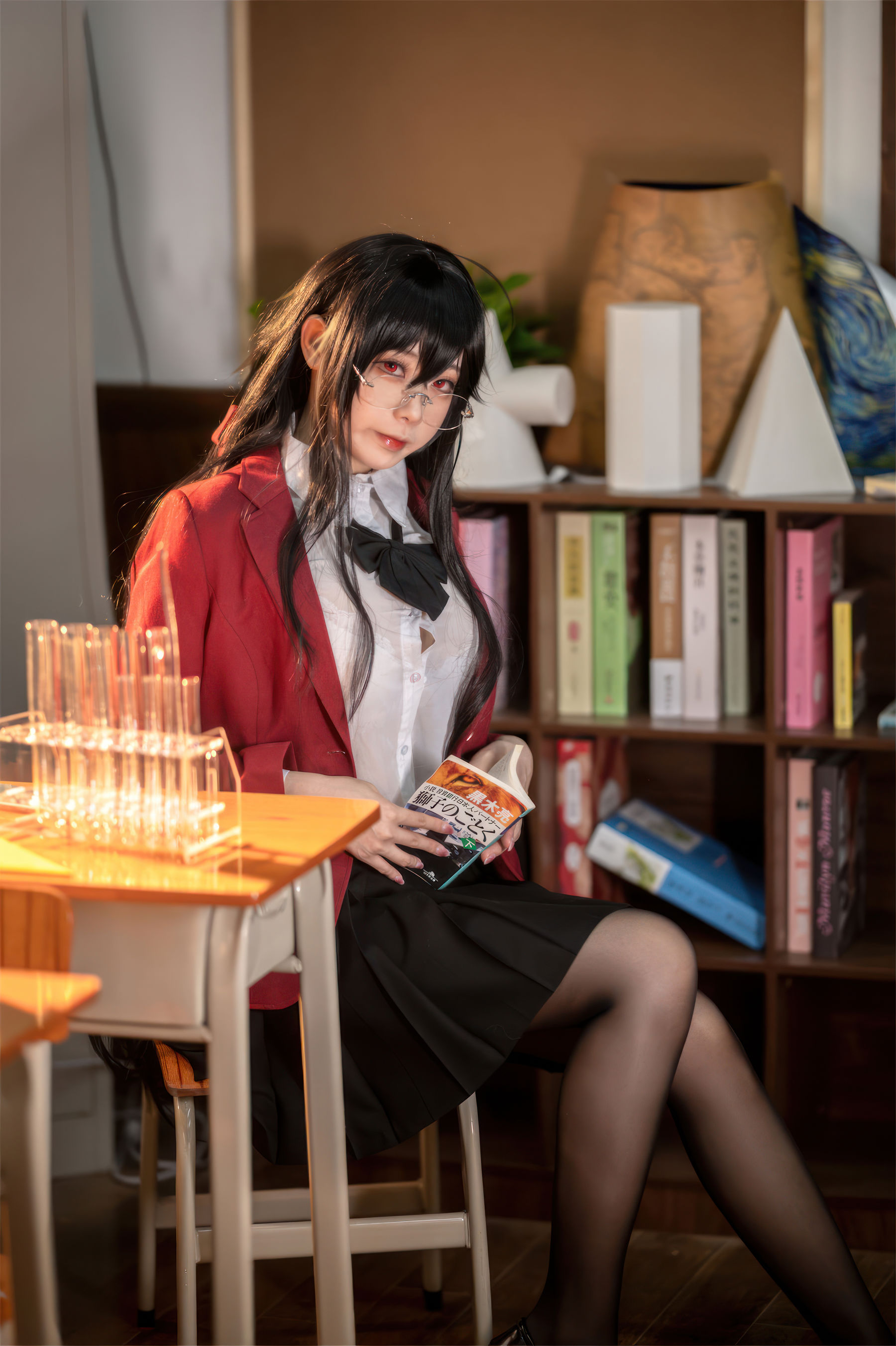 安食Ajiki - 碧蓝航线 大凤 JK/(28P)