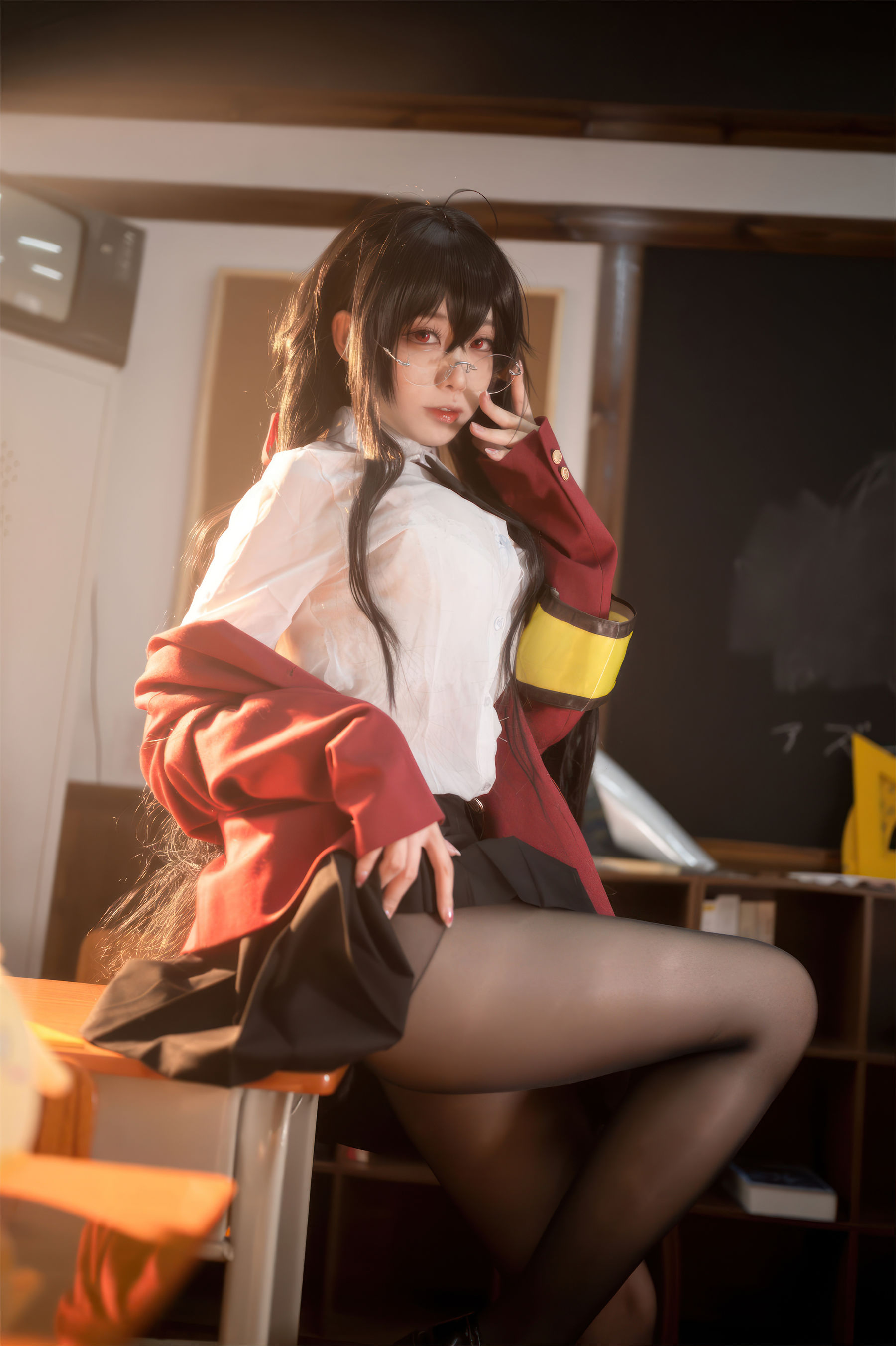 安食Ajiki - 碧蓝航线 大凤 JK/(28P)