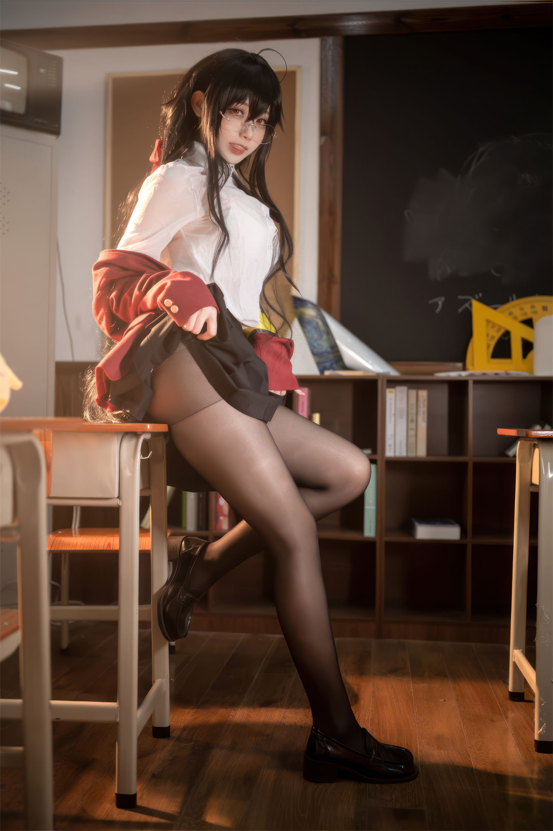 安食Ajiki - 碧蓝航线 大凤 JK/(28P)