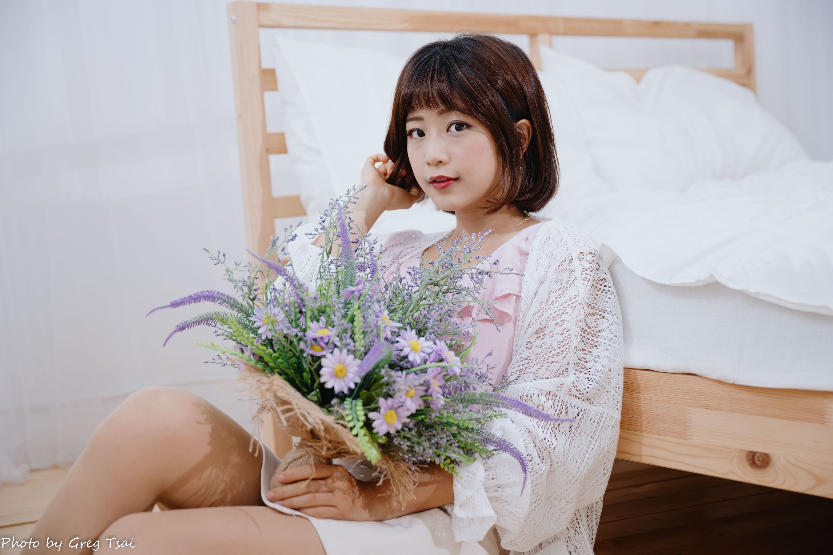 小栗 - 居家包裙肉丝/(72P)