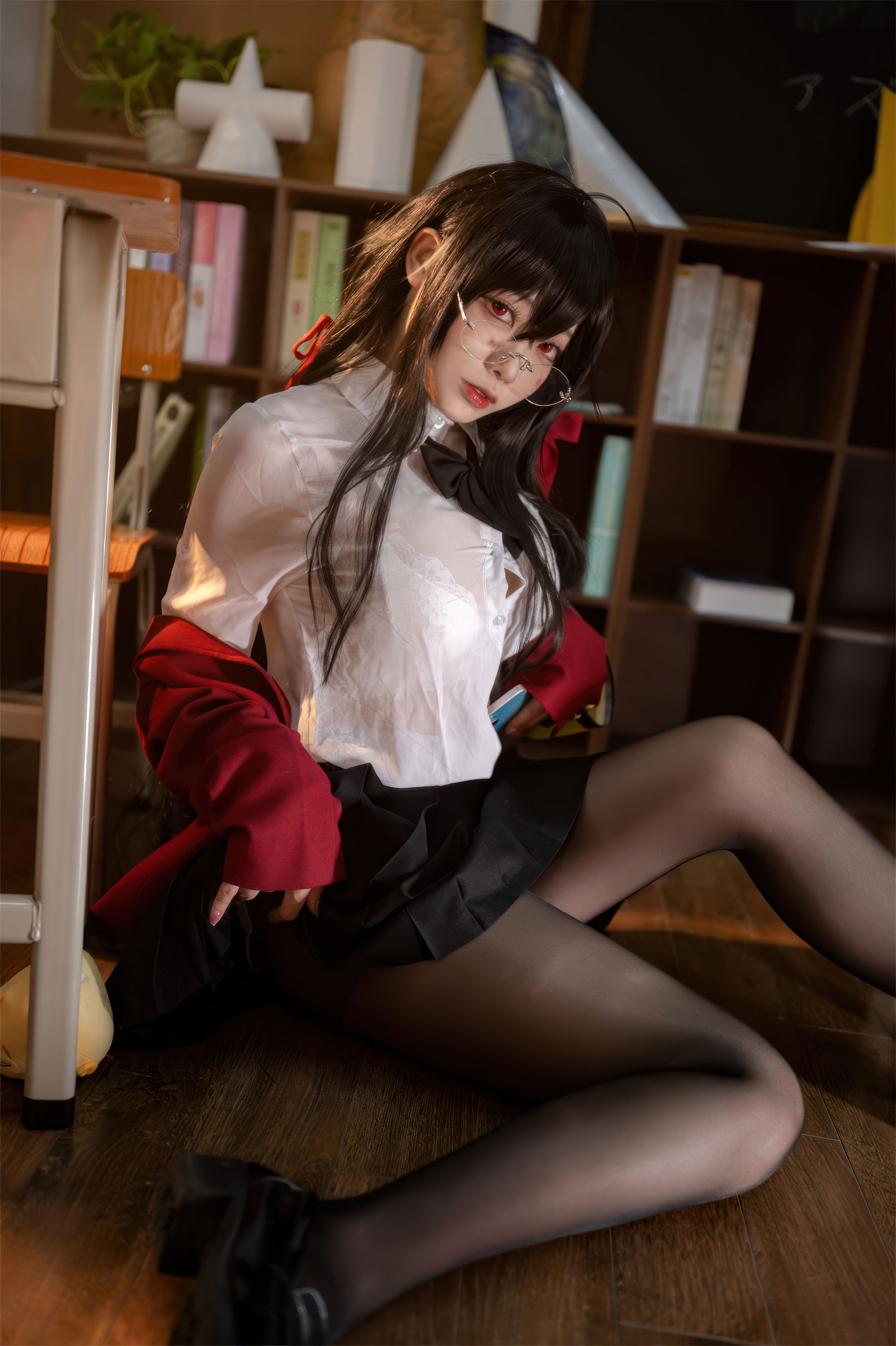 安食Ajiki - 碧蓝航线 大凤 JK/(28P)