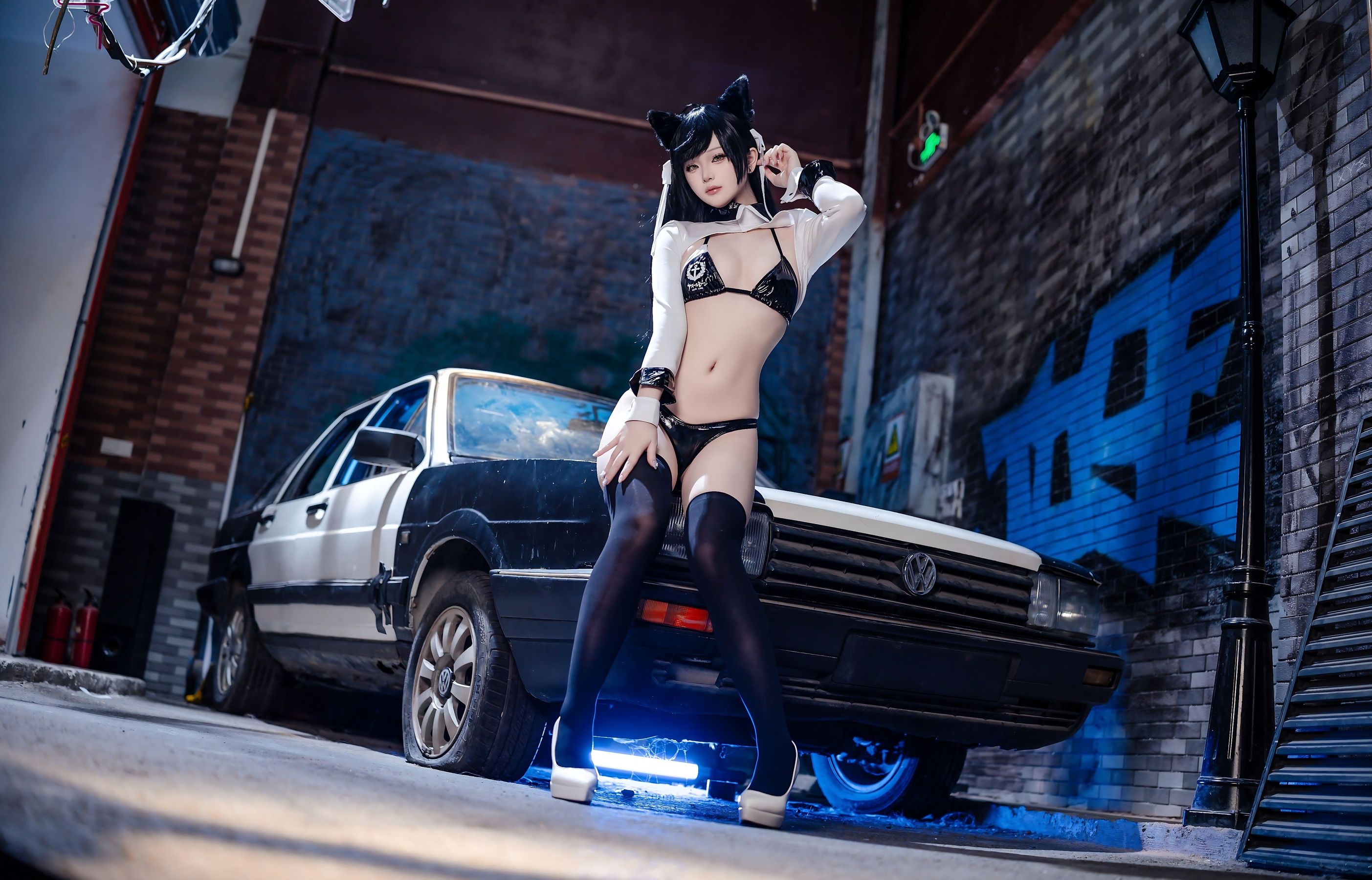 屿鱼 - 碧蓝航线 爱宕赛车服/(91P)