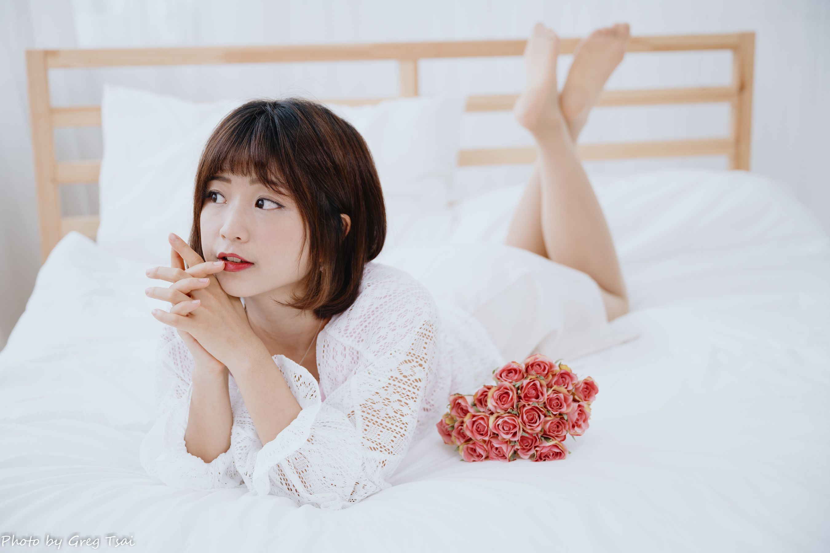 小栗 - 居家包裙肉丝/(72P)