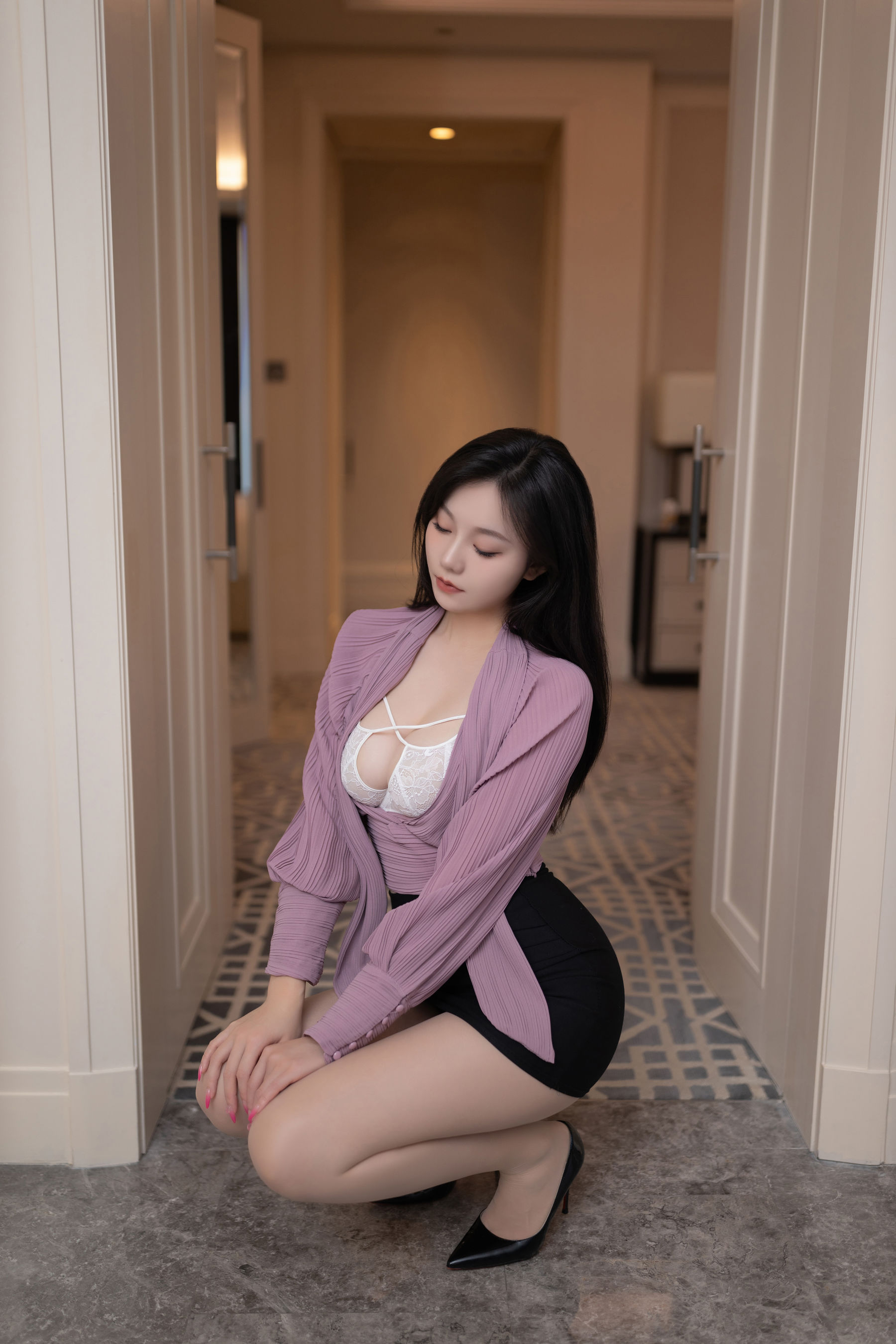 安然 - 紫色风情/(90P)