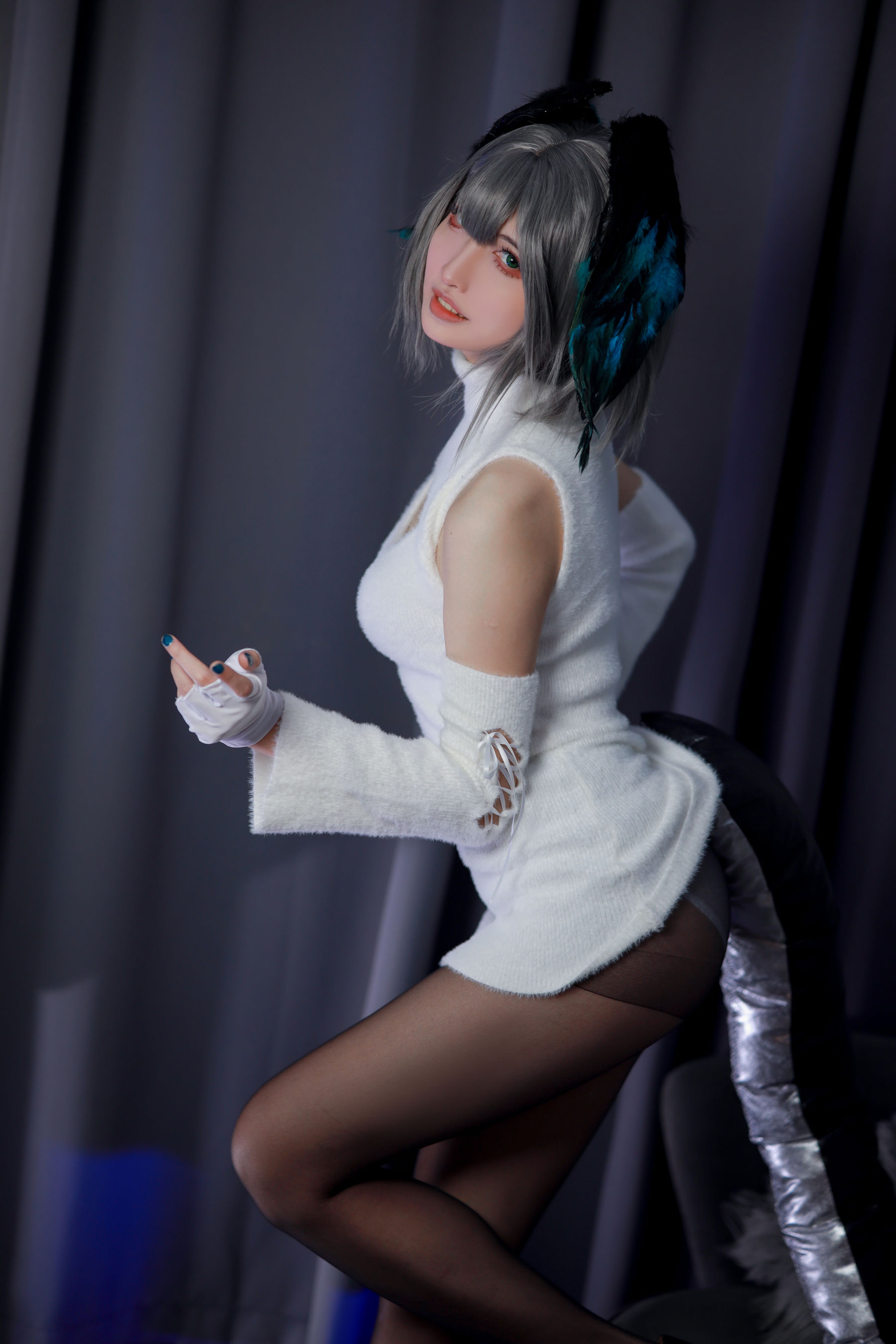 山崎雷纳 - 阿克奈兹霍尔海亚竖毛衣/(40P)