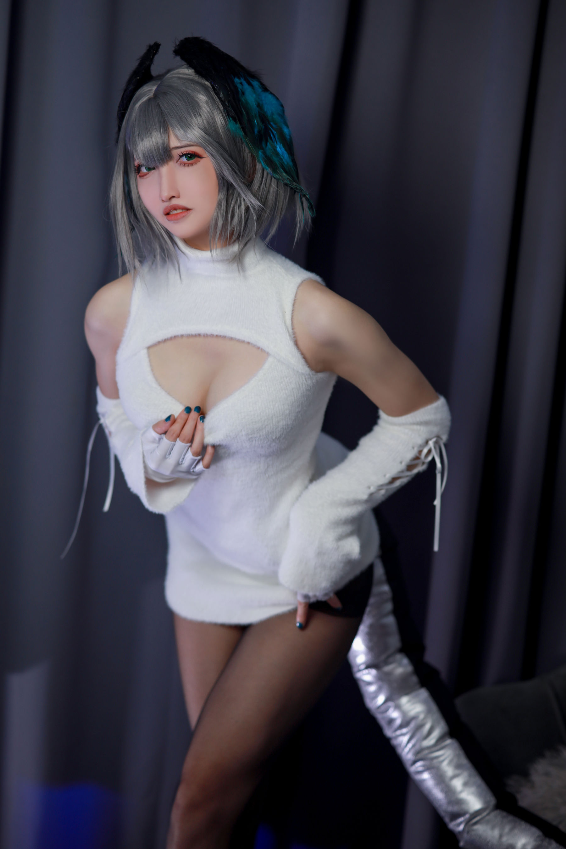 山崎雷纳 - 阿克奈兹霍尔海亚竖毛衣/(40P)