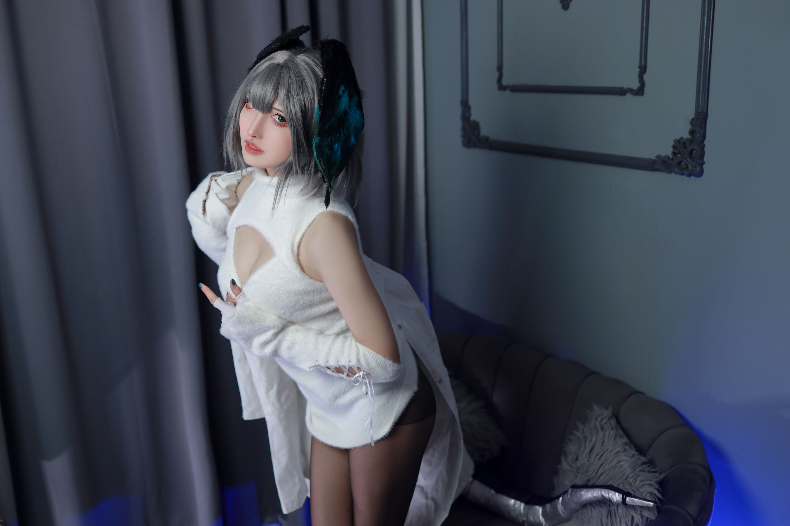 山崎雷纳 - 阿克奈兹霍尔海亚竖毛衣/(40P)