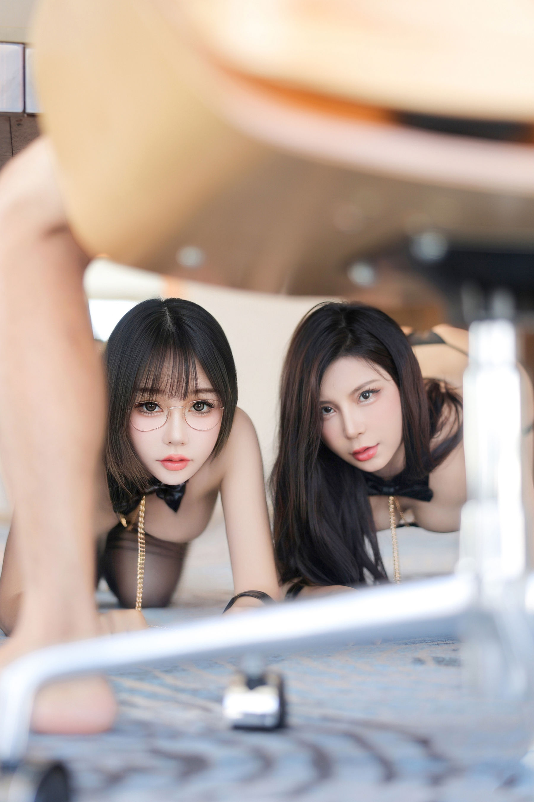 小蛮妖&波巧酱 - 调教闺蜜/(84P)