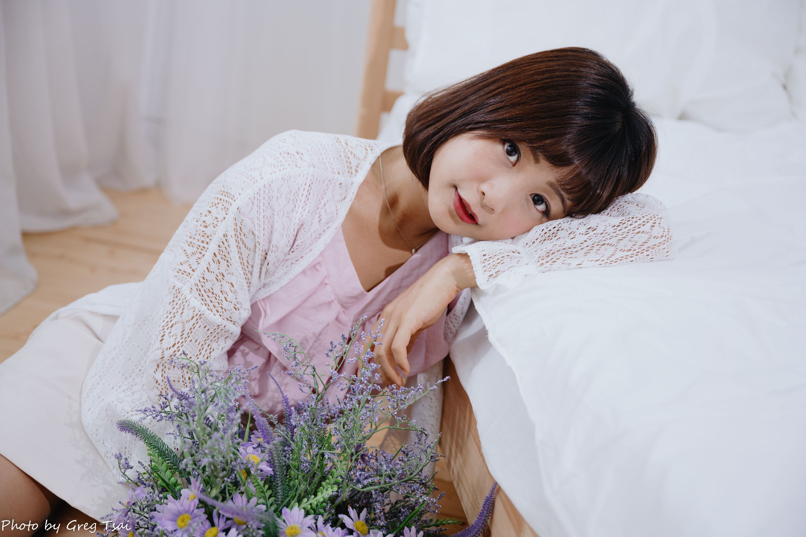 小栗 - 居家包裙肉丝/(72P)