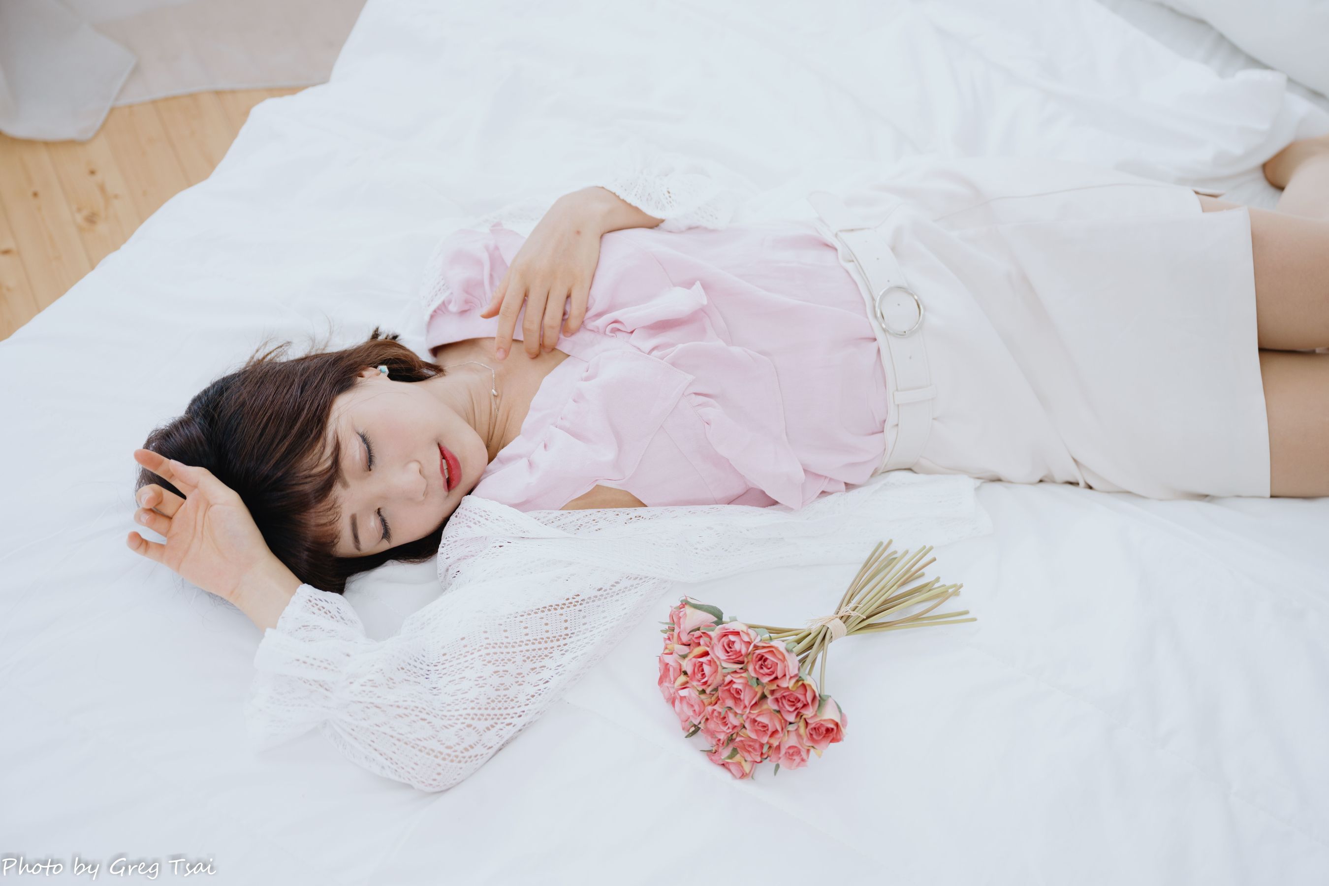 小栗 - 居家包裙肉丝/(72P)