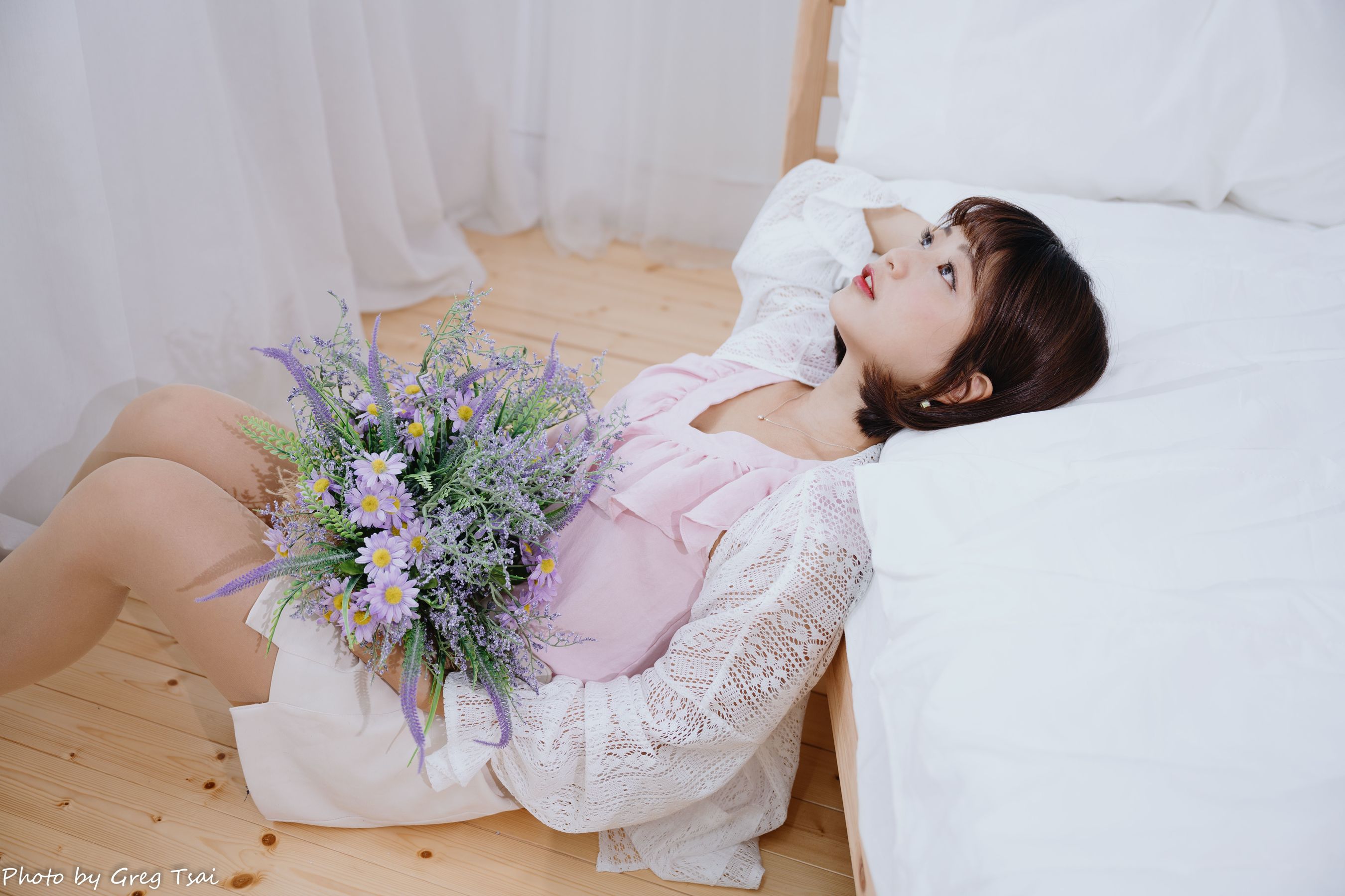 小栗 - 居家包裙肉丝/(72P)