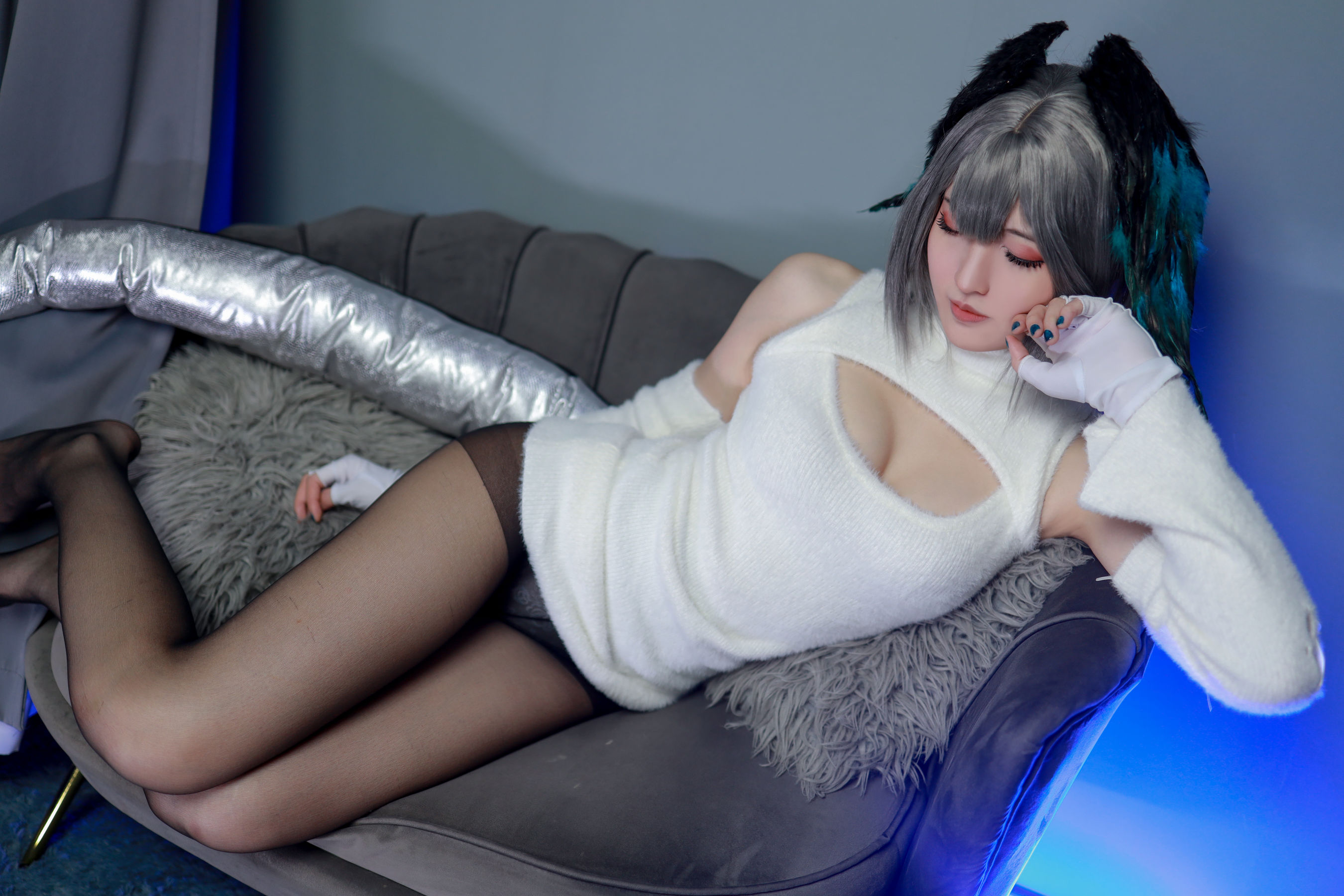 山崎雷纳 - 阿克奈兹霍尔海亚竖毛衣/(40P)