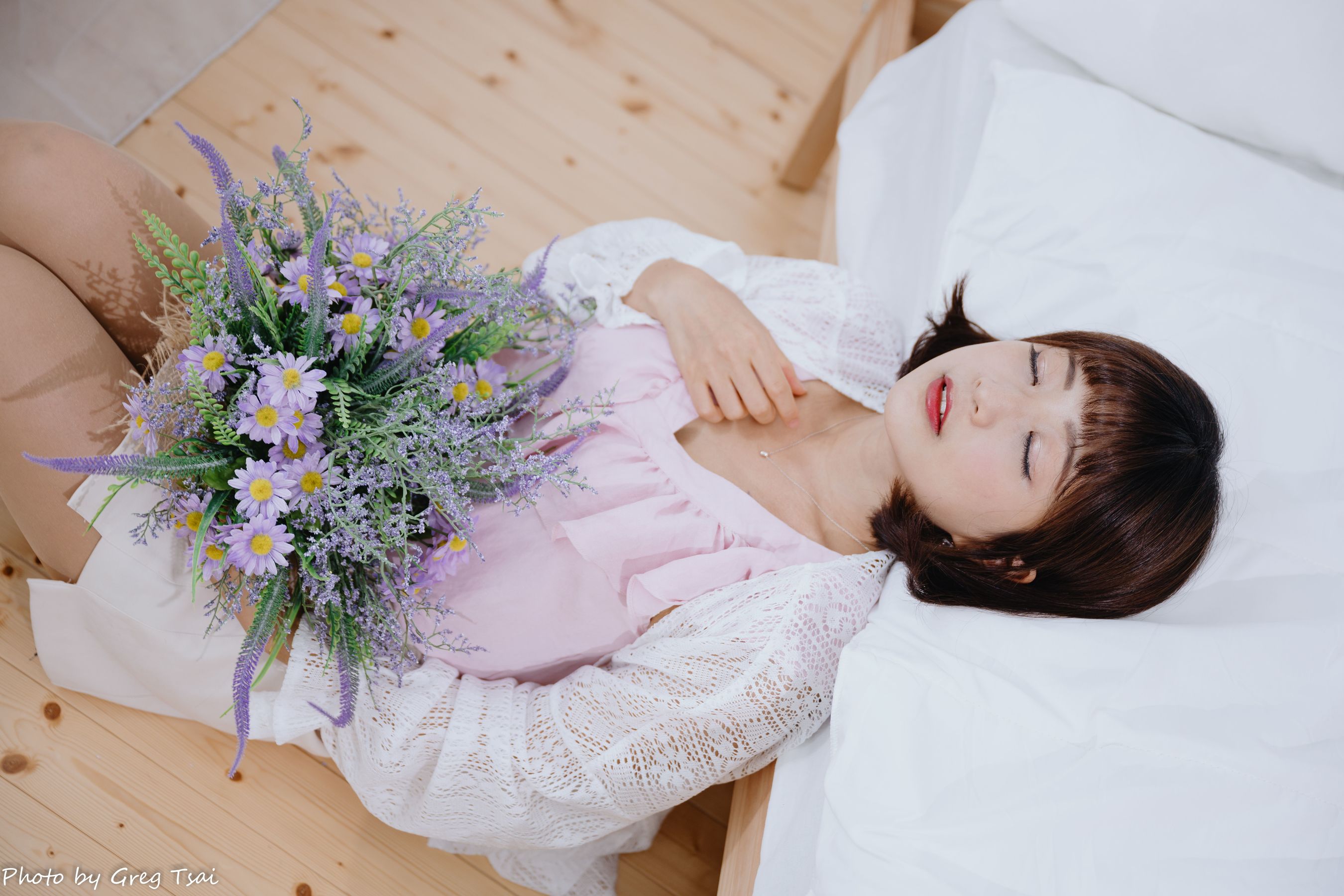 小栗 - 居家包裙肉丝/(72P)