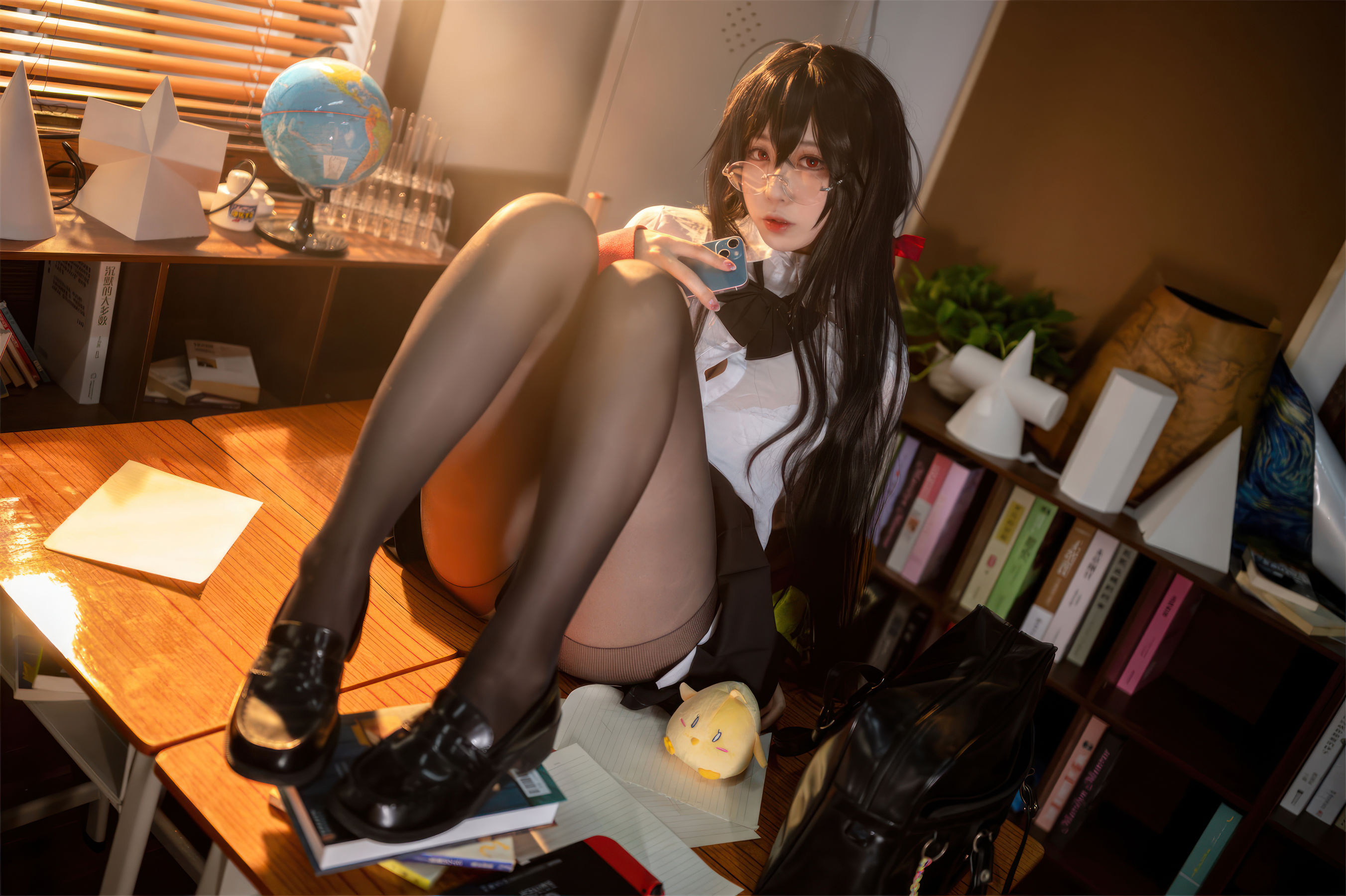 安食Ajiki - 碧蓝航线 大凤 JK/(28P)