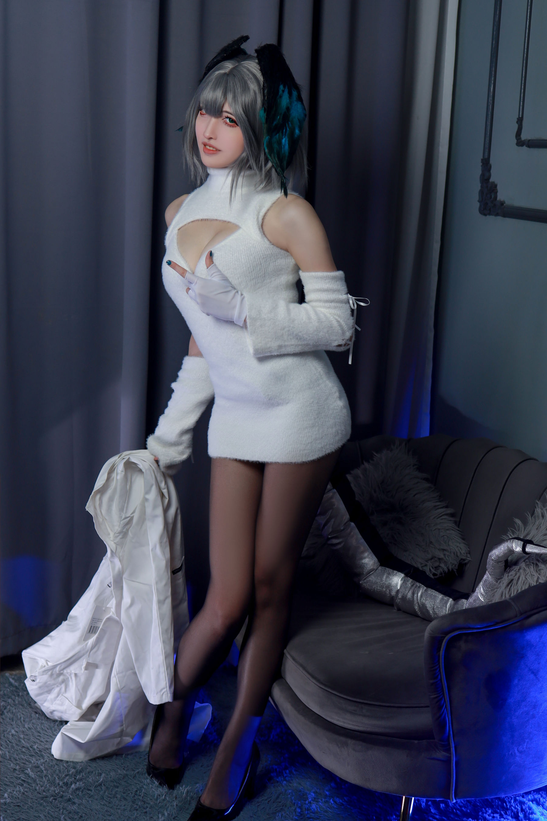 山崎雷纳 - 阿克奈兹霍尔海亚竖毛衣/(40P)