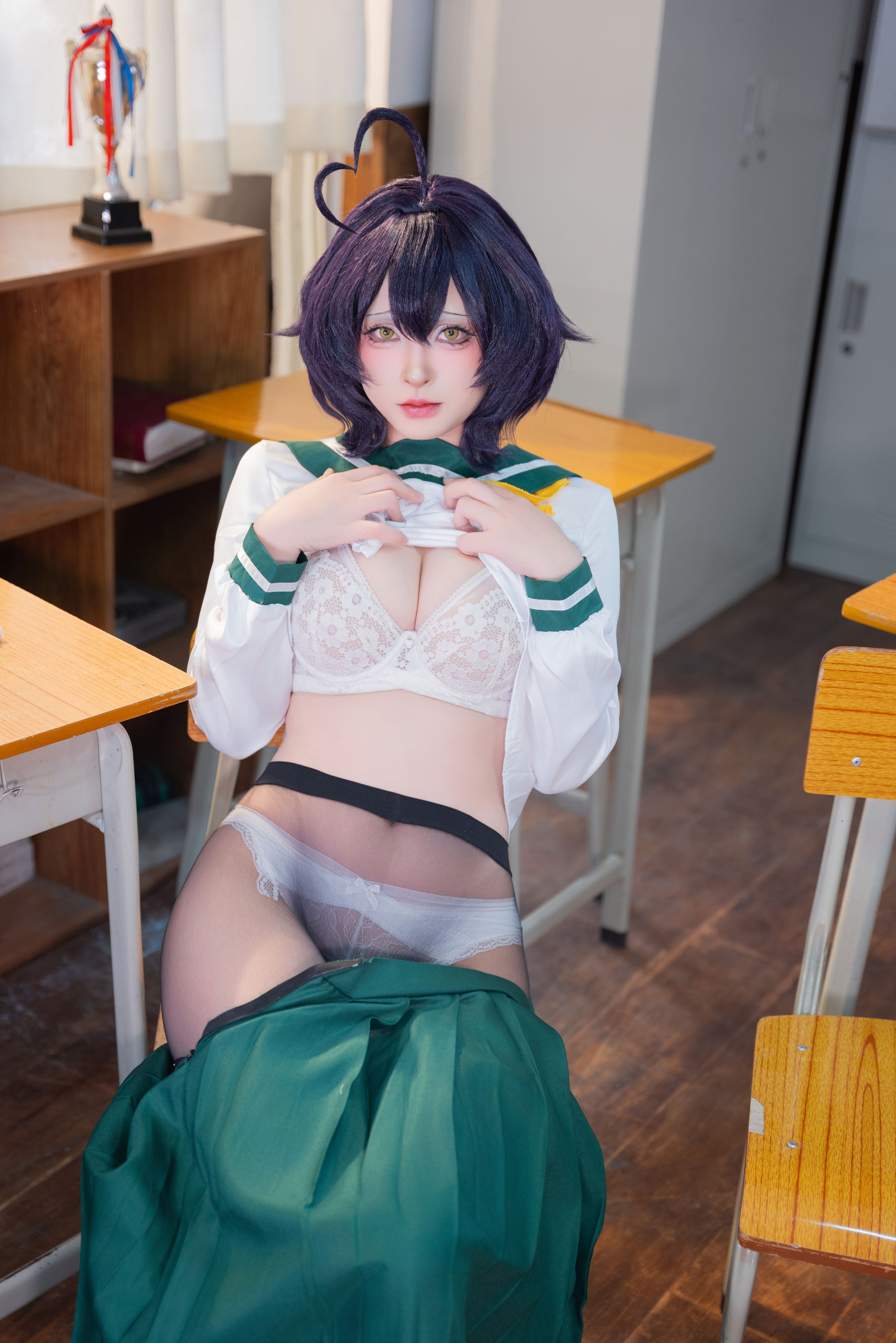 尤物清水由乃 - 憧憬成为魔法少女 柊舞缇娜JK/(81P)