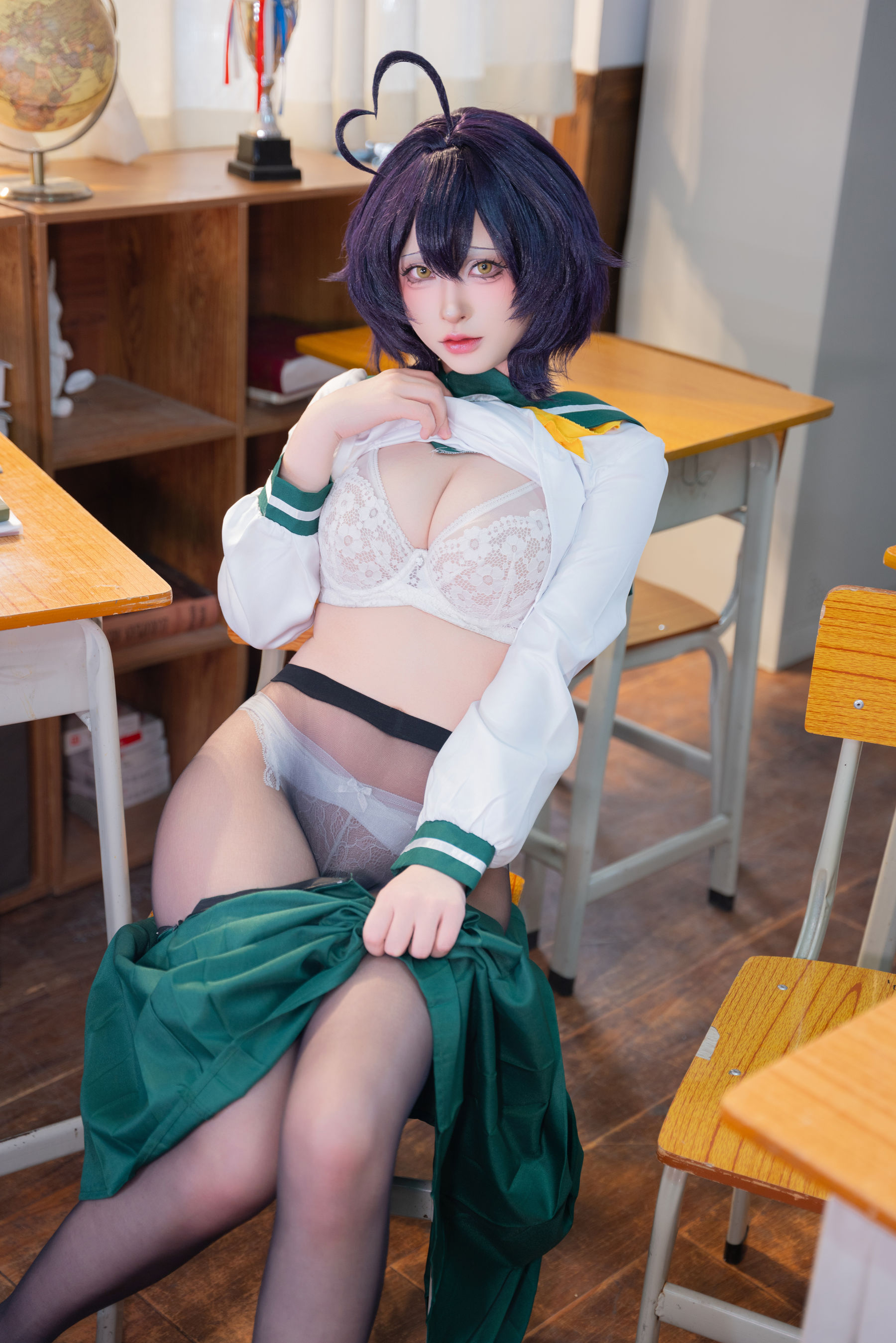 尤物清水由乃 - 憧憬成为魔法少女 柊舞缇娜JK/(81P)