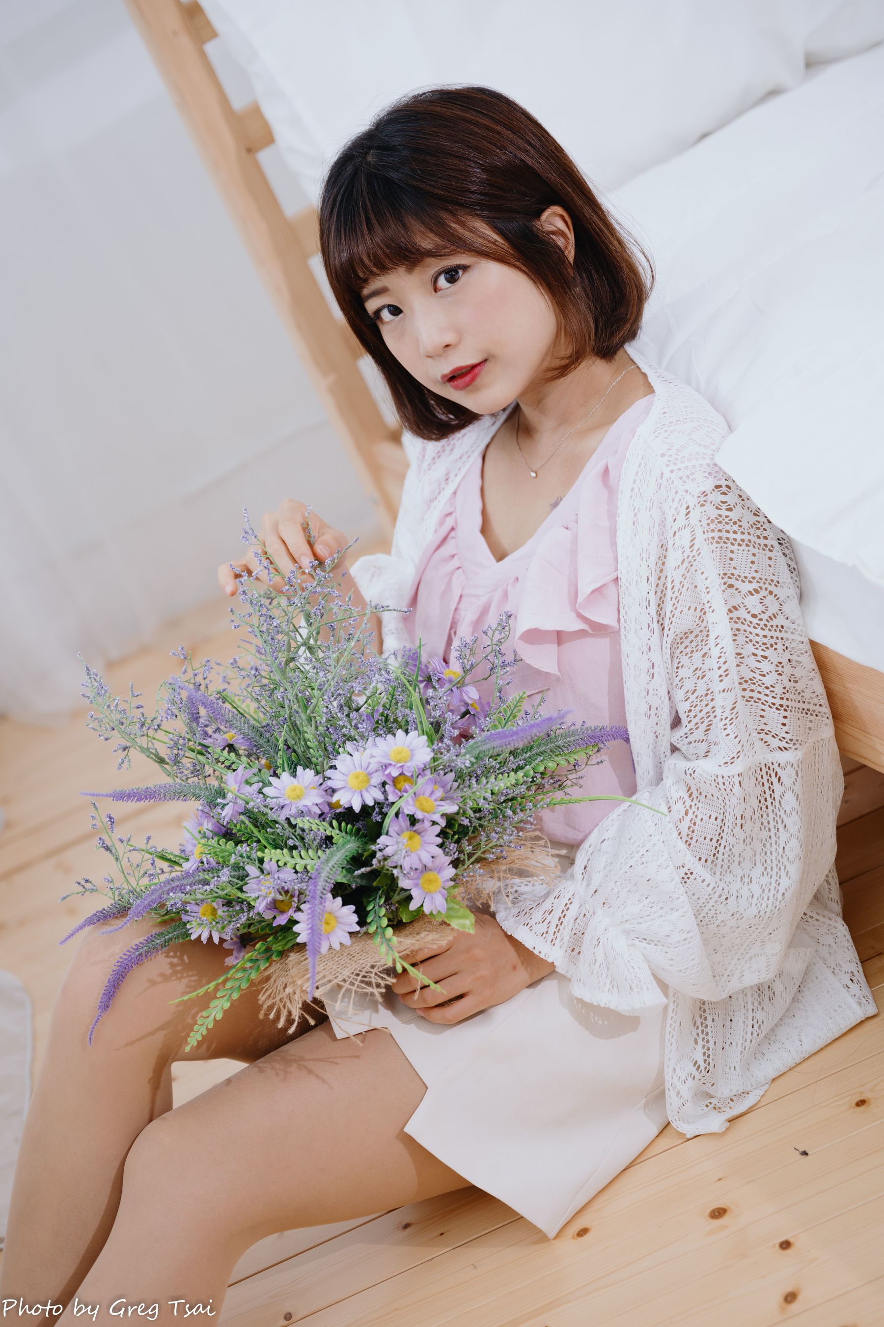 小栗 - 居家包裙肉丝/(72P)