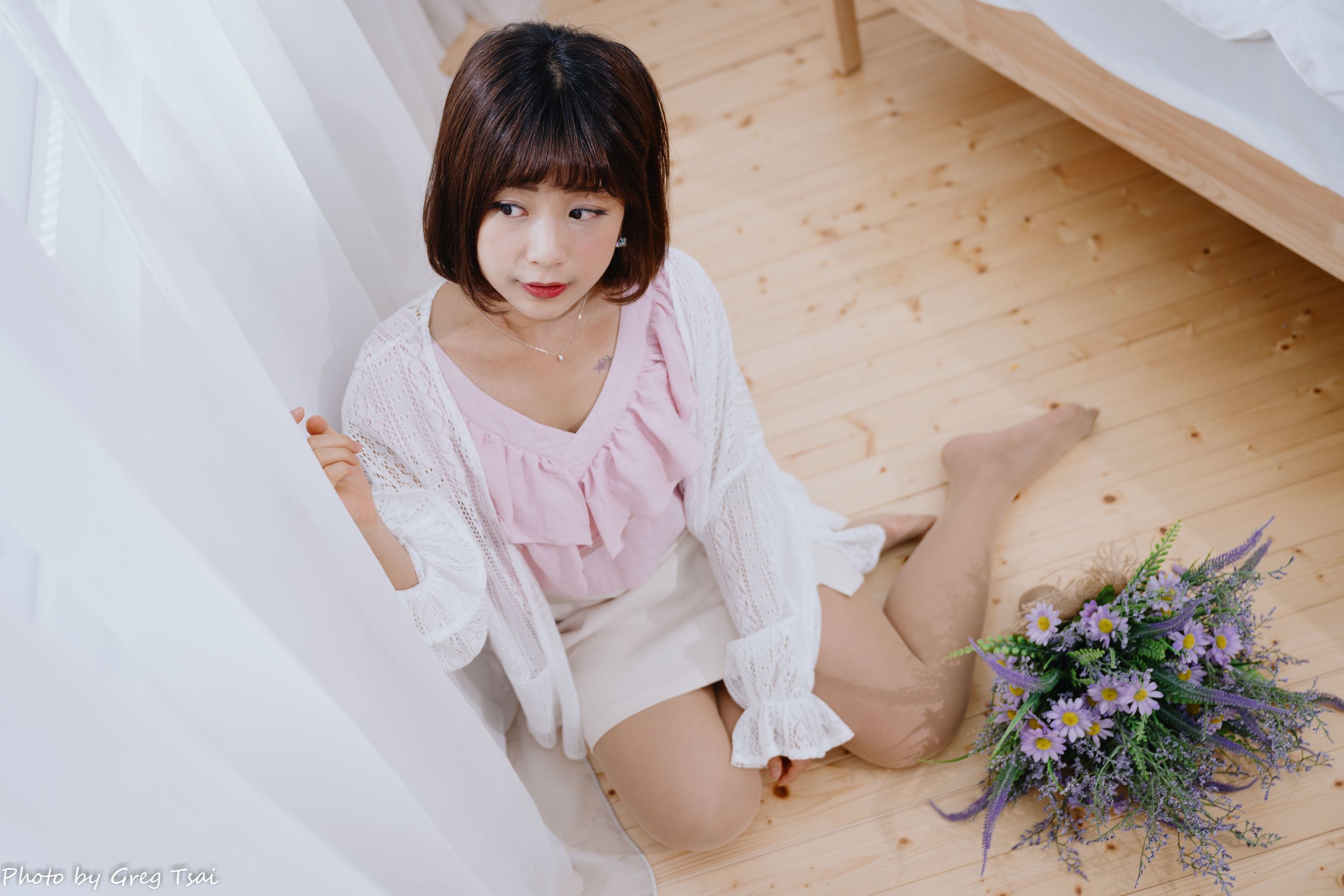 小栗 - 居家包裙肉丝/(72P)