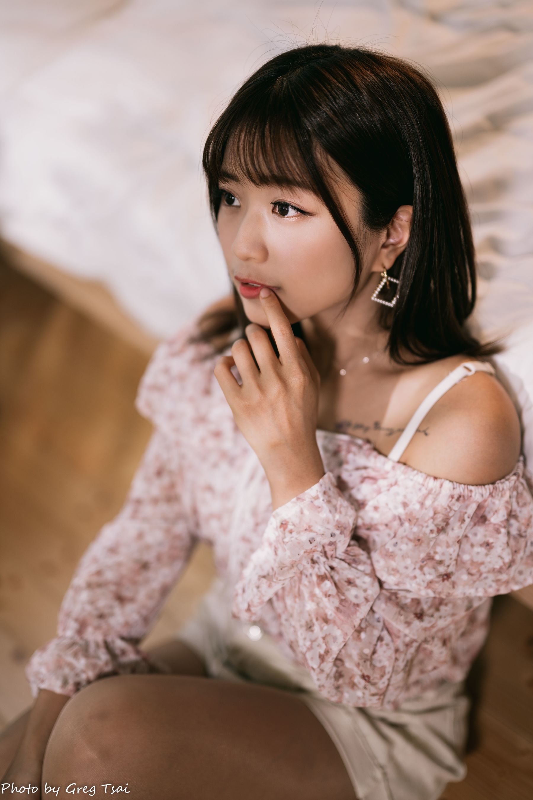 小栗 - 居家肉丝棚拍/(83P)