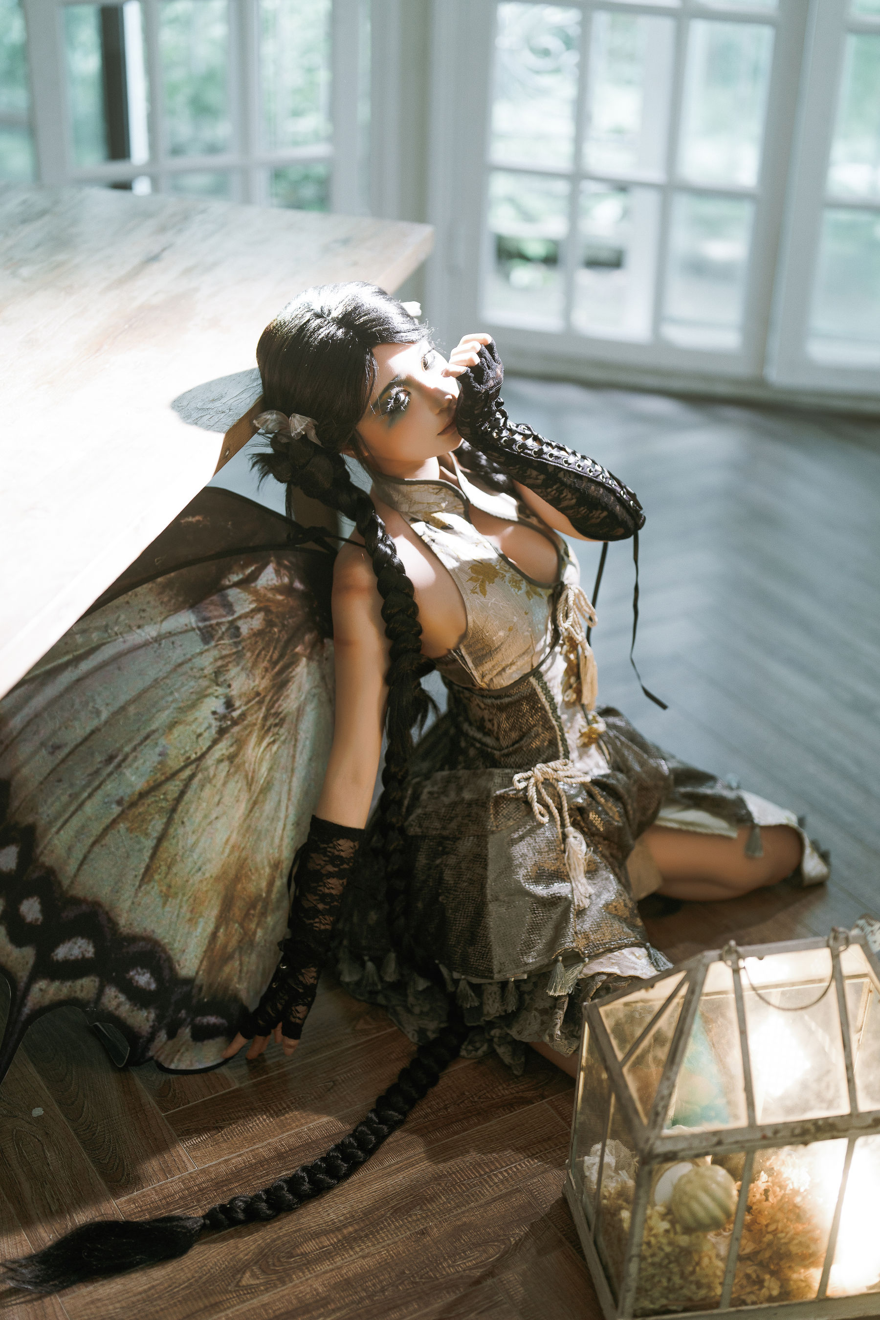 动漫博主蠢沫沫 - 枯叶蝶/(58P)