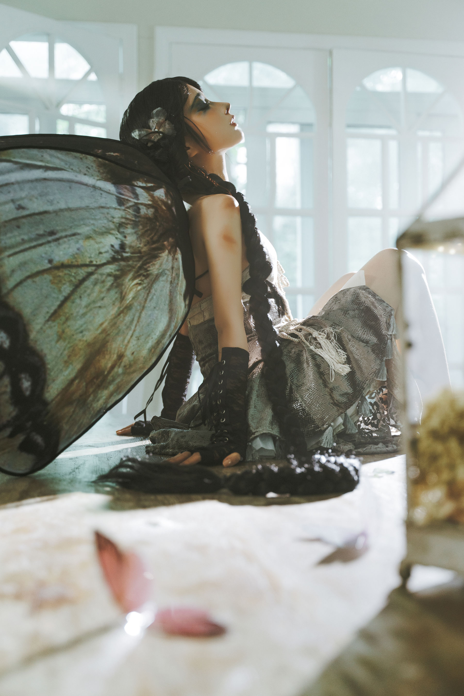 动漫博主蠢沫沫 - 枯叶蝶/(58P)