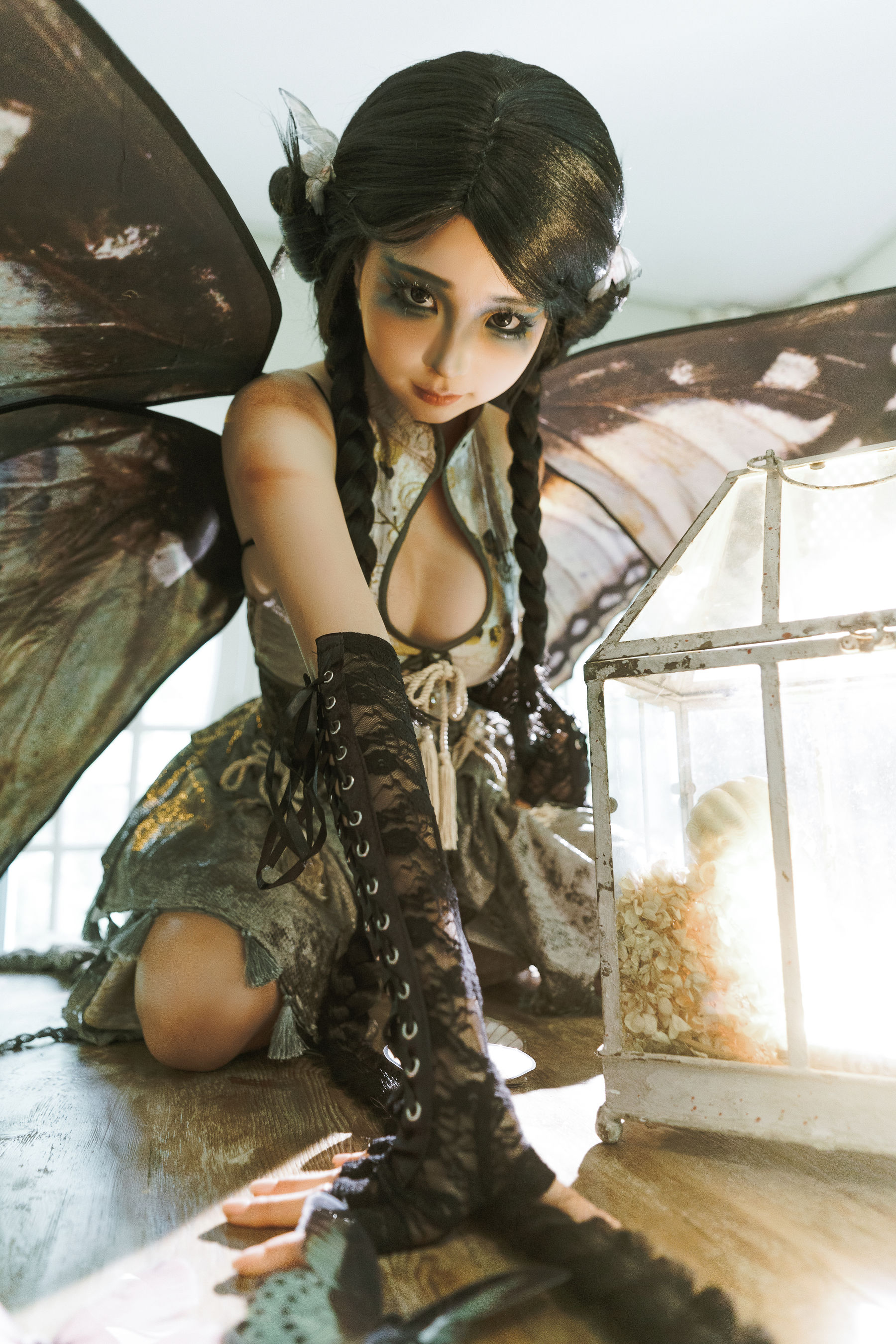 动漫博主蠢沫沫 - 枯叶蝶/(58P)