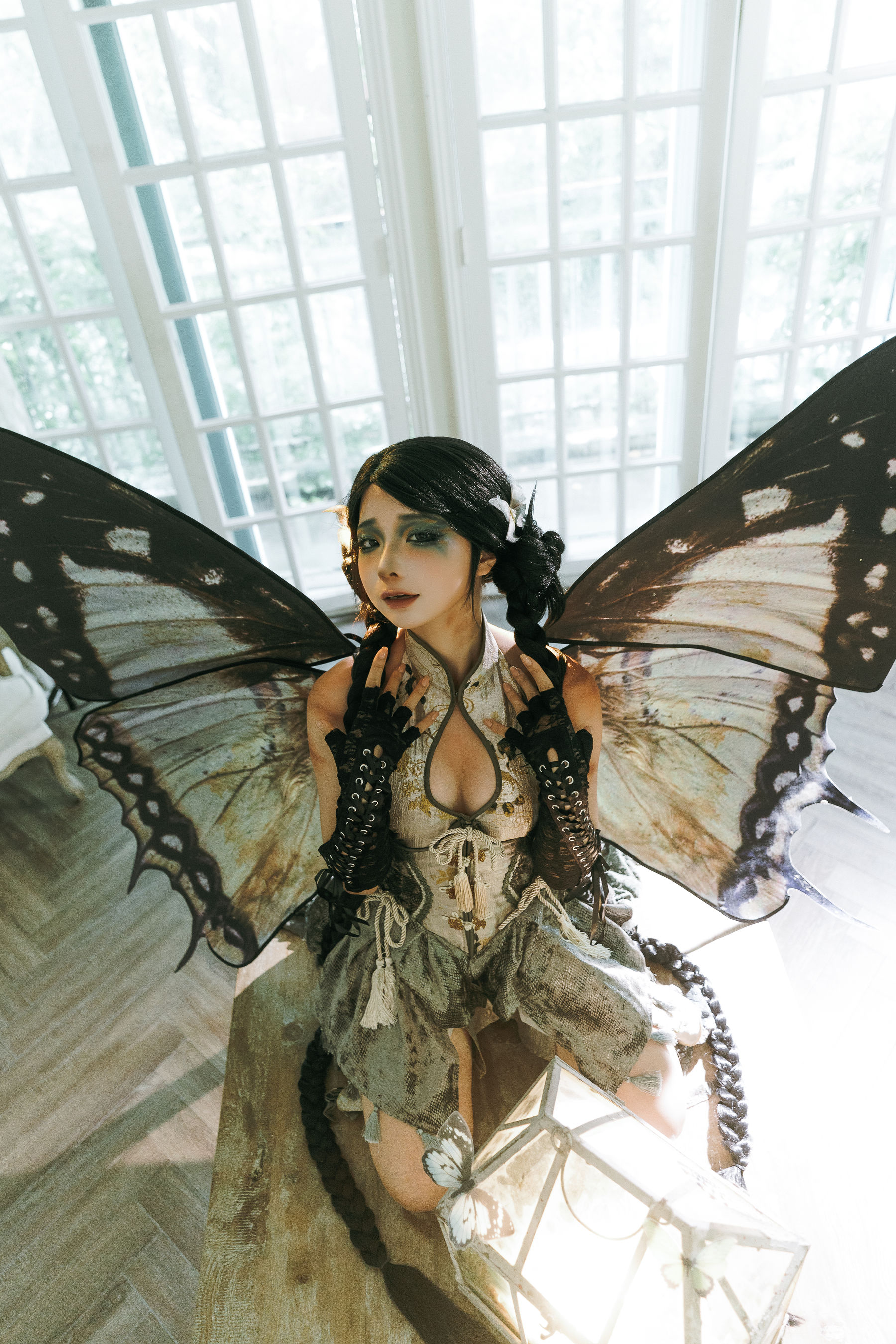 动漫博主蠢沫沫 - 枯叶蝶/(58P)