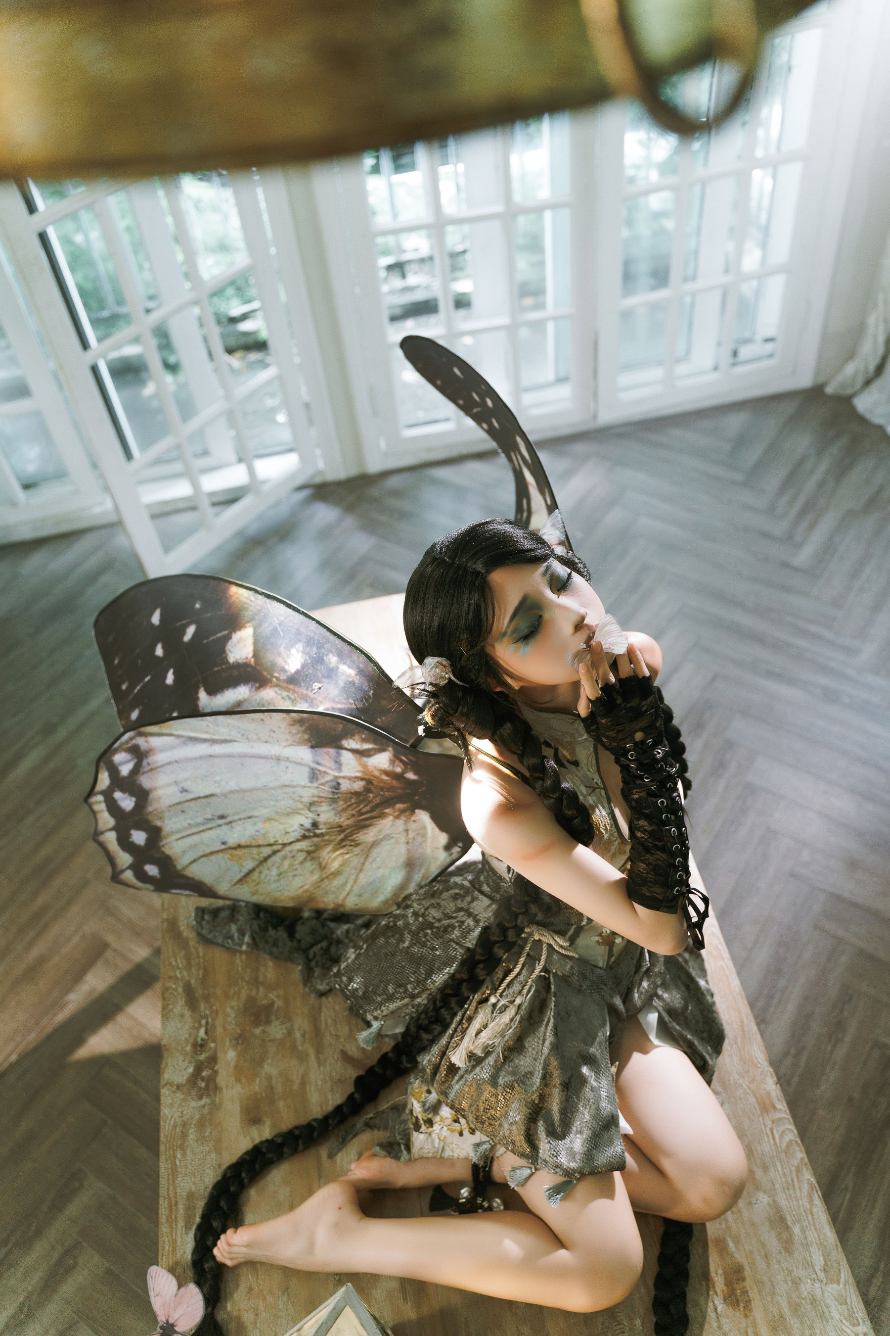 动漫博主蠢沫沫 - 枯叶蝶/(58P)