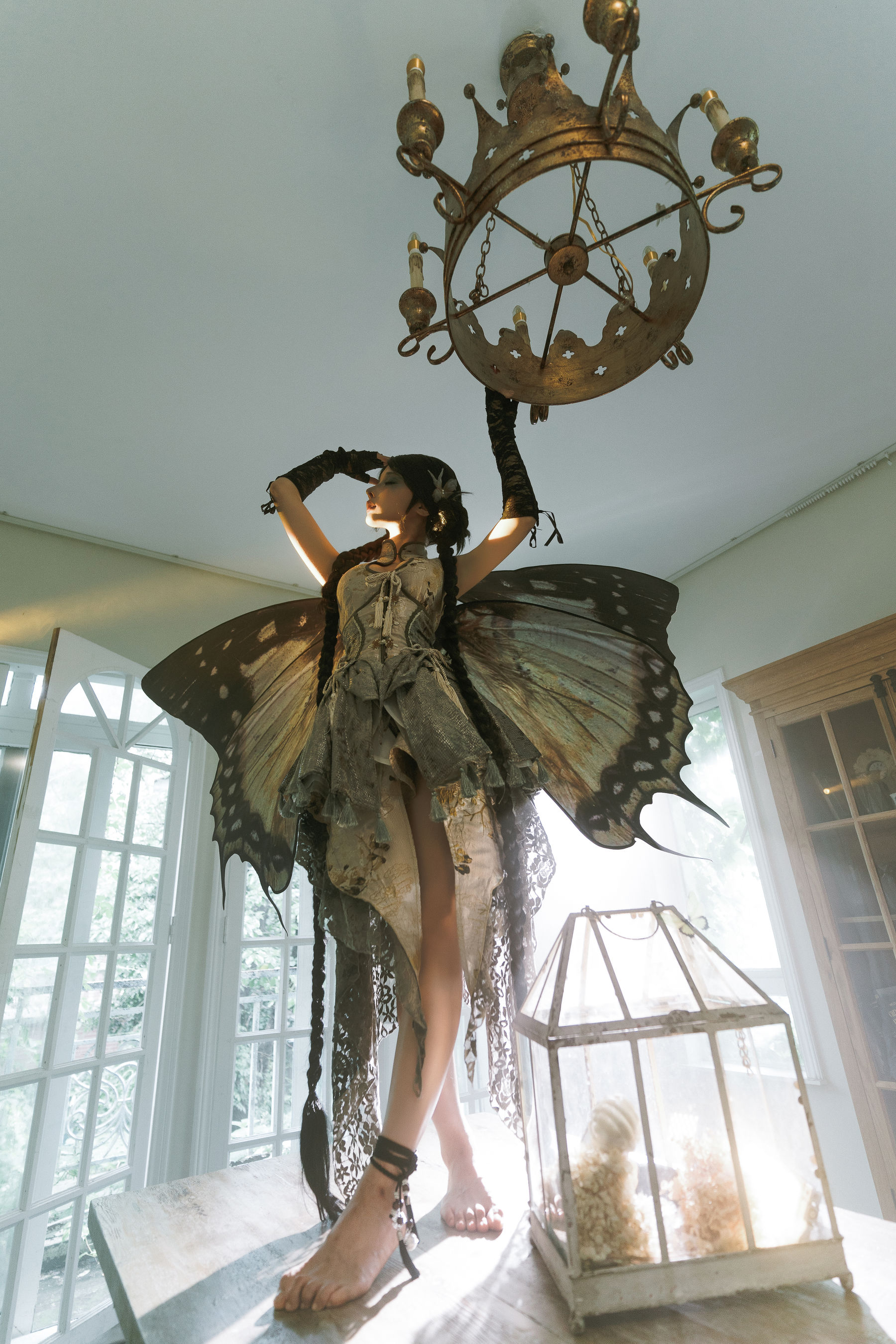 动漫博主蠢沫沫 - 枯叶蝶/(58P)