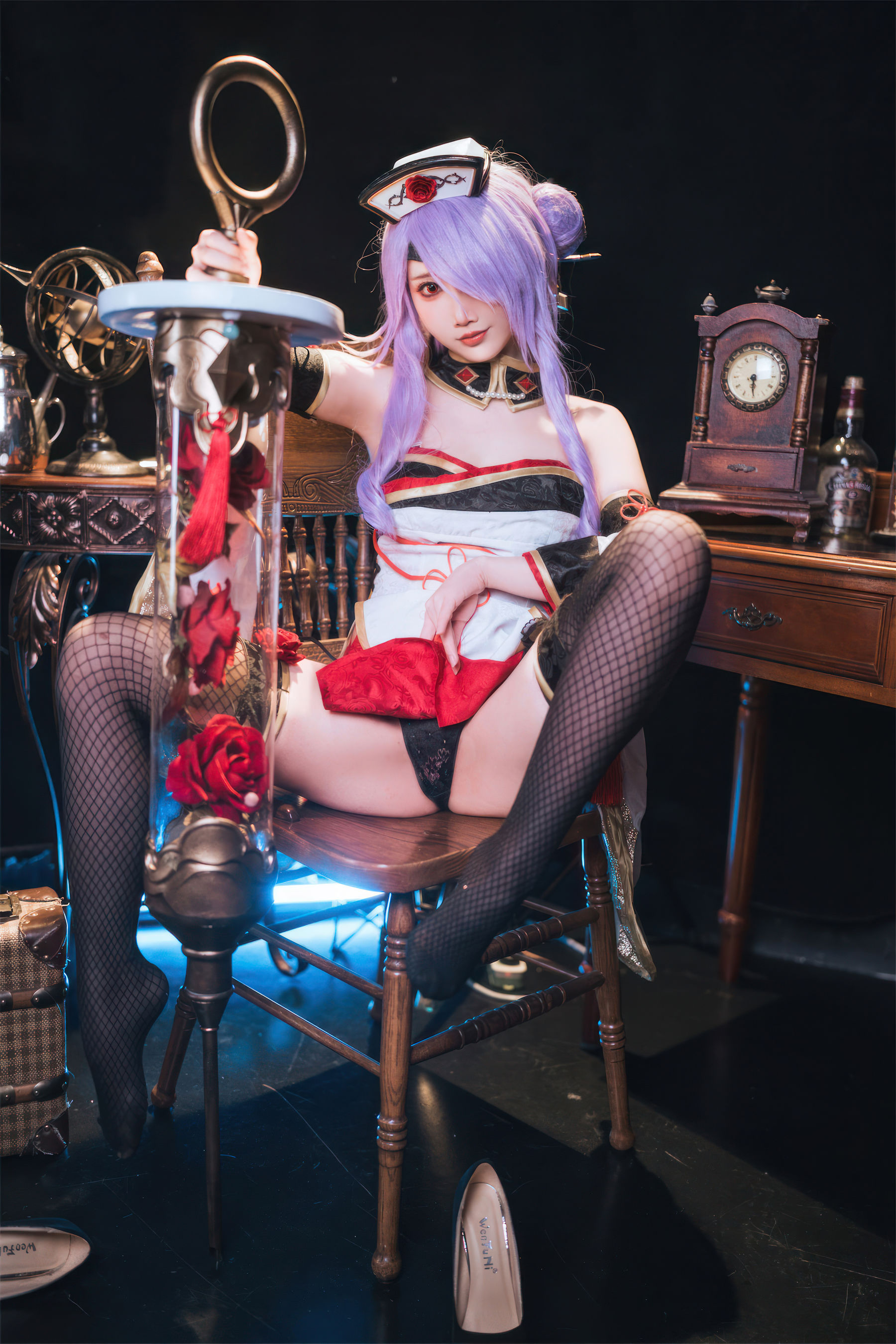 可爱人气Coser面饼仙儿 - 公主连结Re：Dive 宵滨深月/(33P)