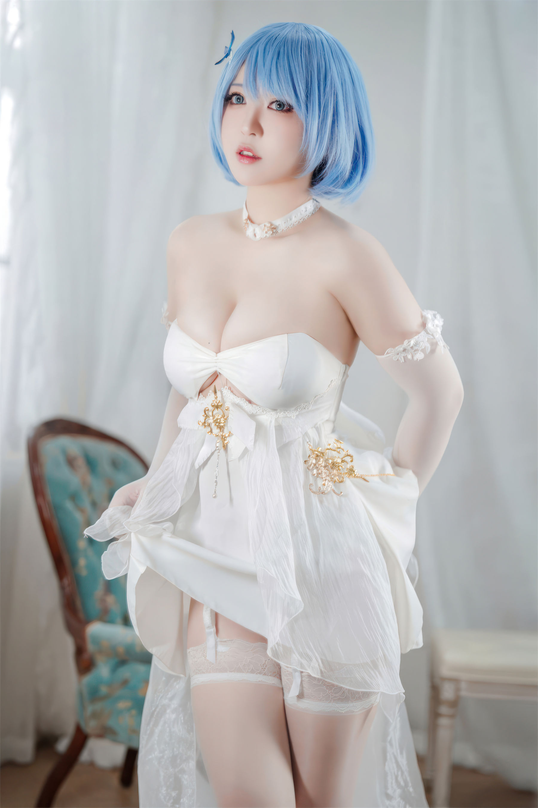 半半子 - 碧蓝航线 恰巴耶夫 白骑兵的旋律 礼服/(64P)