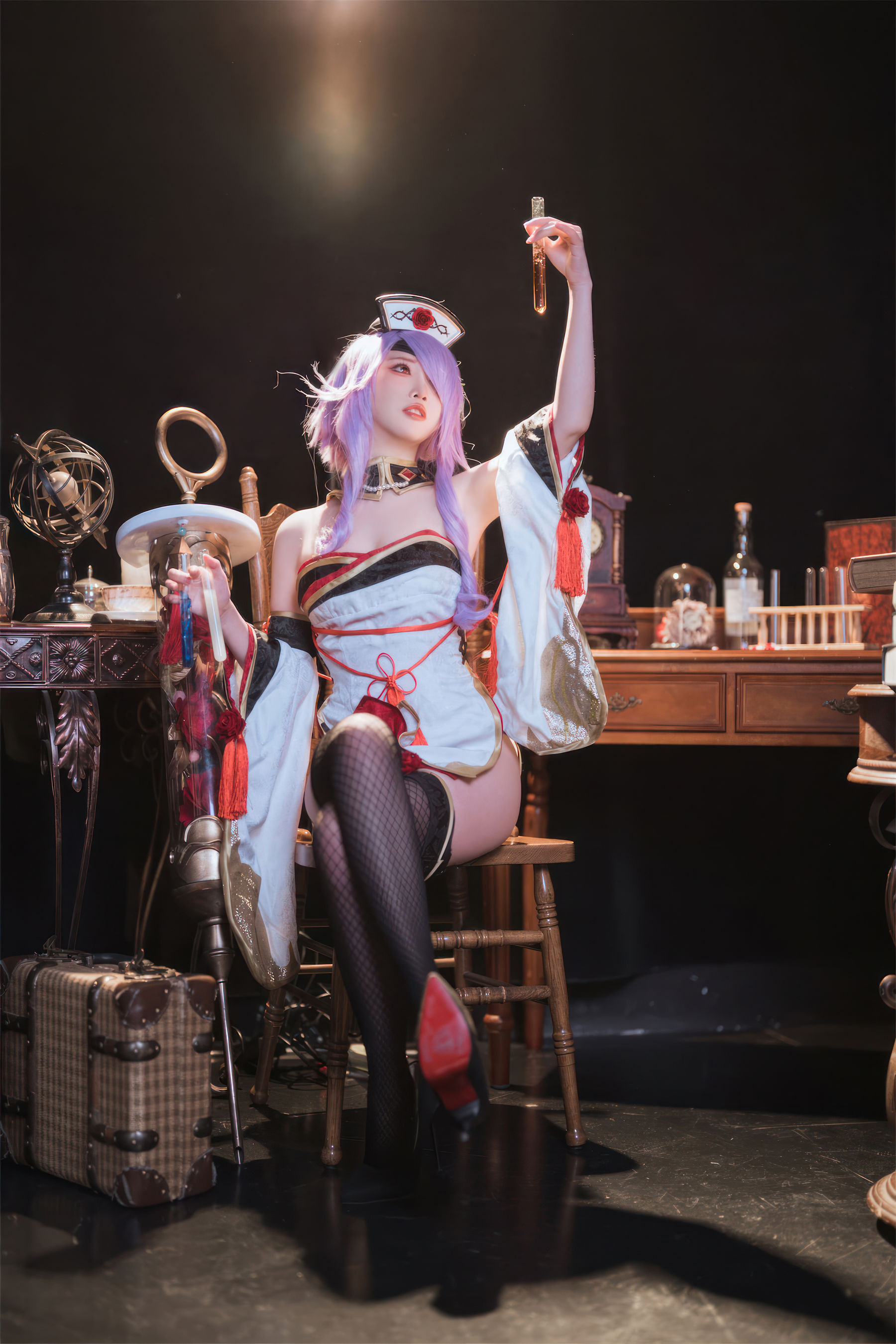 可爱人气Coser面饼仙儿 - 公主连结Re：Dive 宵滨深月/(33P)