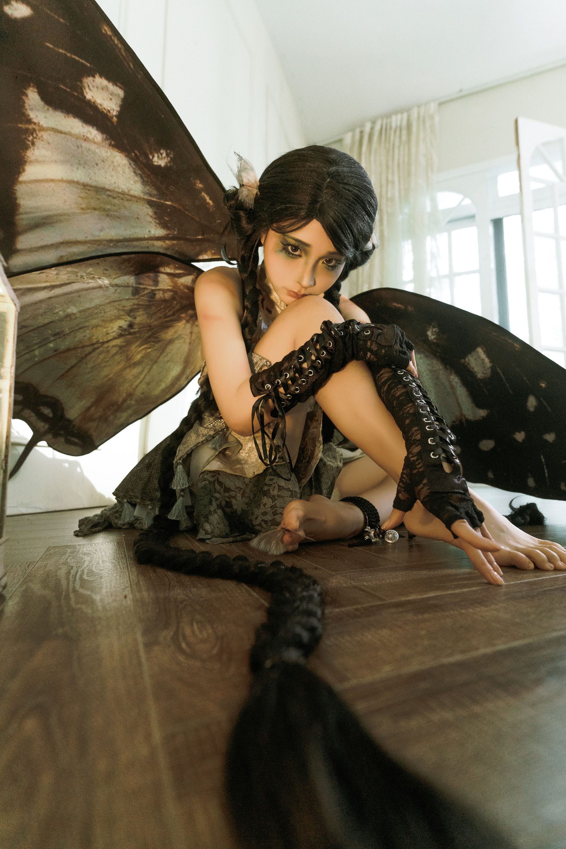 动漫博主蠢沫沫 - 枯叶蝶/(58P)