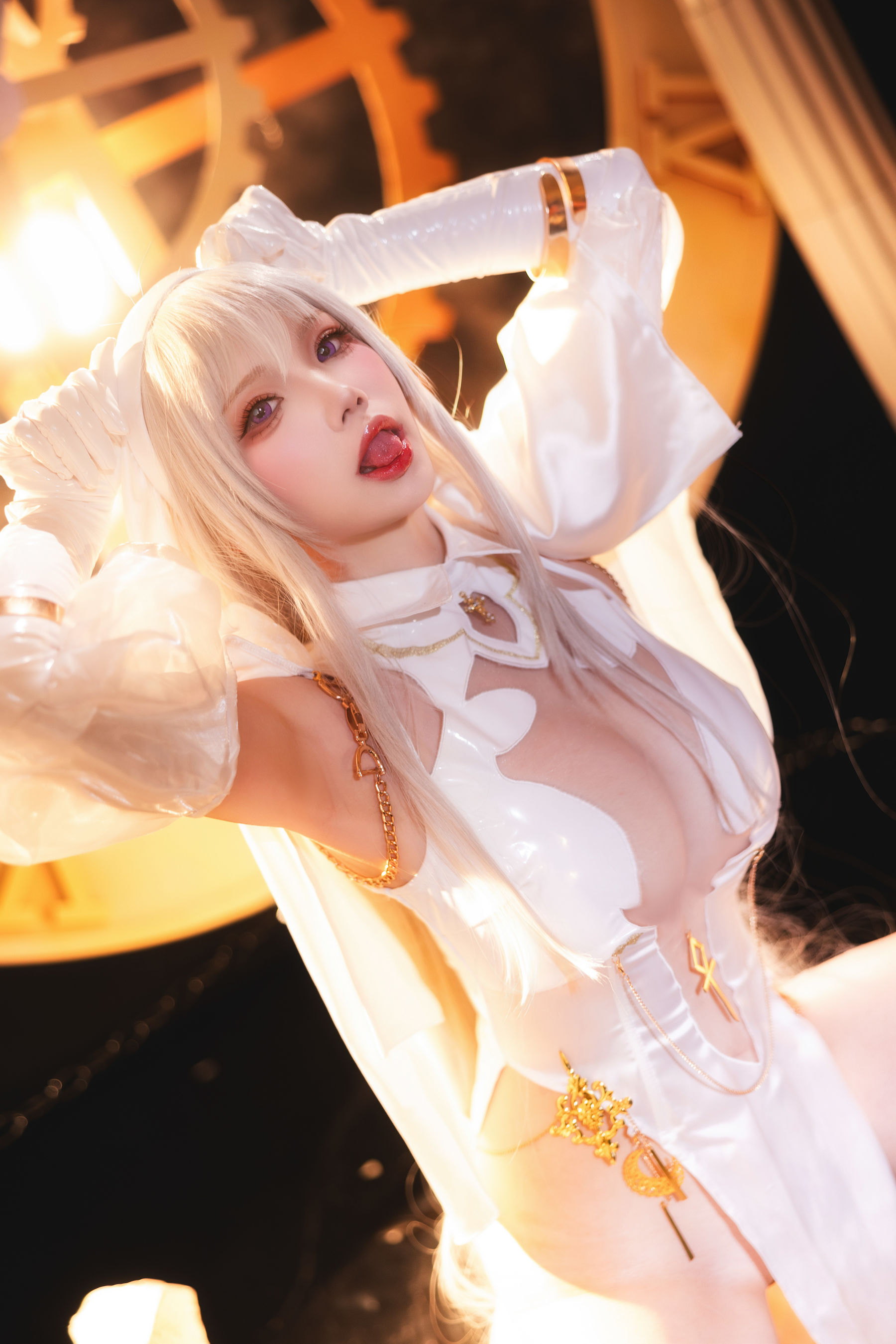 动漫博主雪晴Astra - 圣天使修女/(55P)