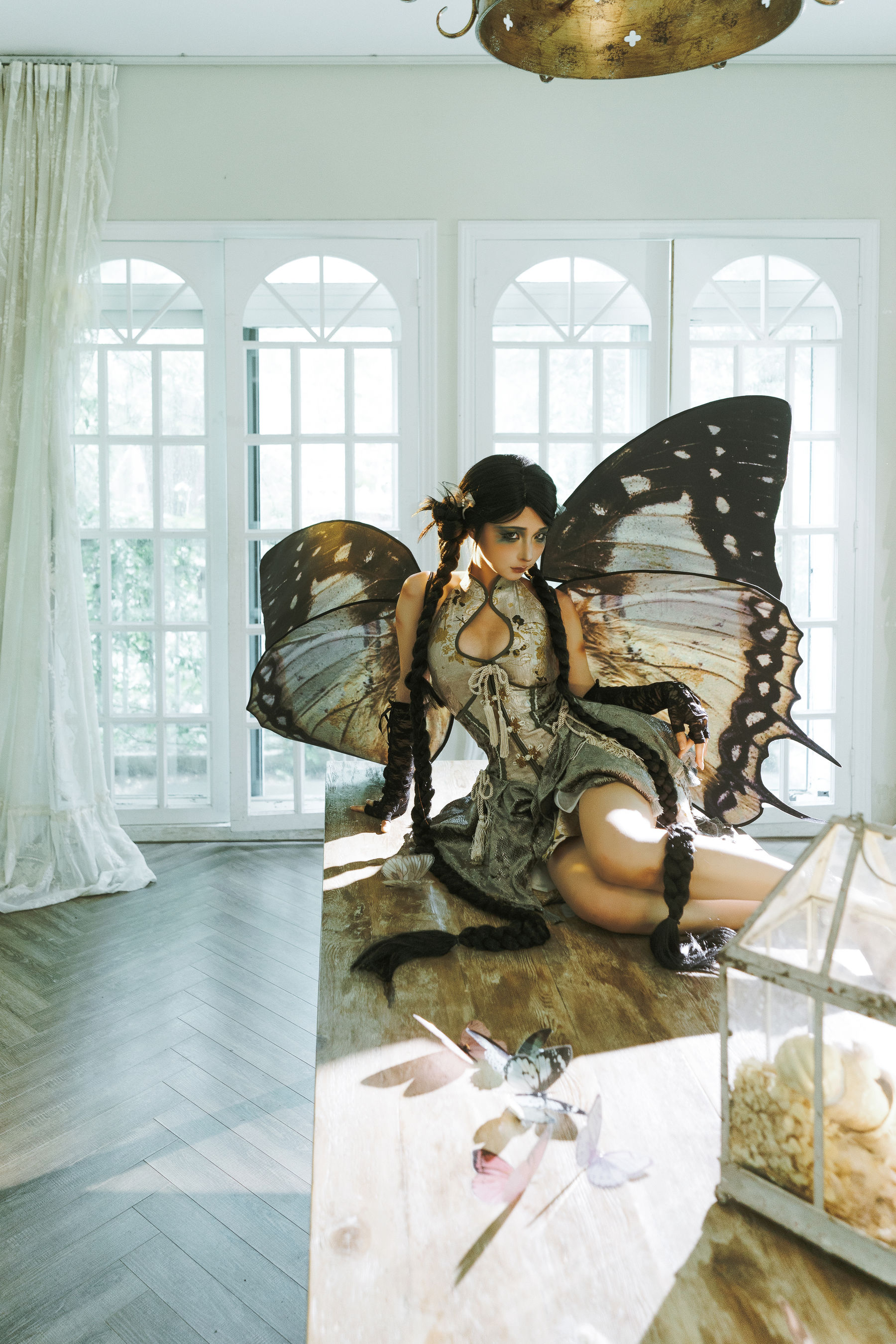 动漫博主蠢沫沫 - 枯叶蝶/(58P)