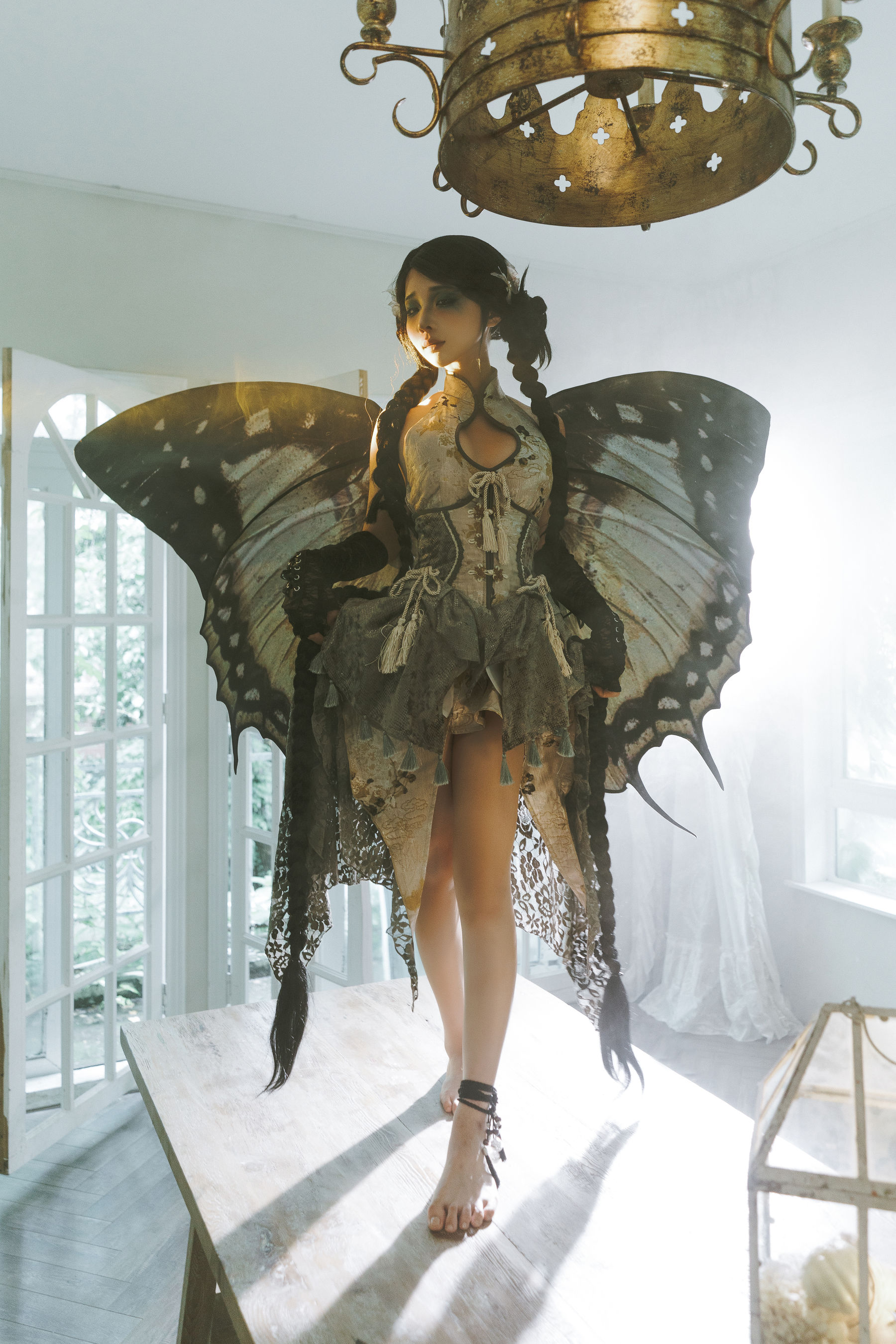 动漫博主蠢沫沫 - 枯叶蝶/(58P)